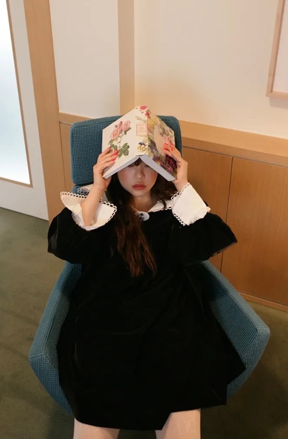 [미착] 프레클 로맨틱 세일러칼라 드레스 상품이미지2