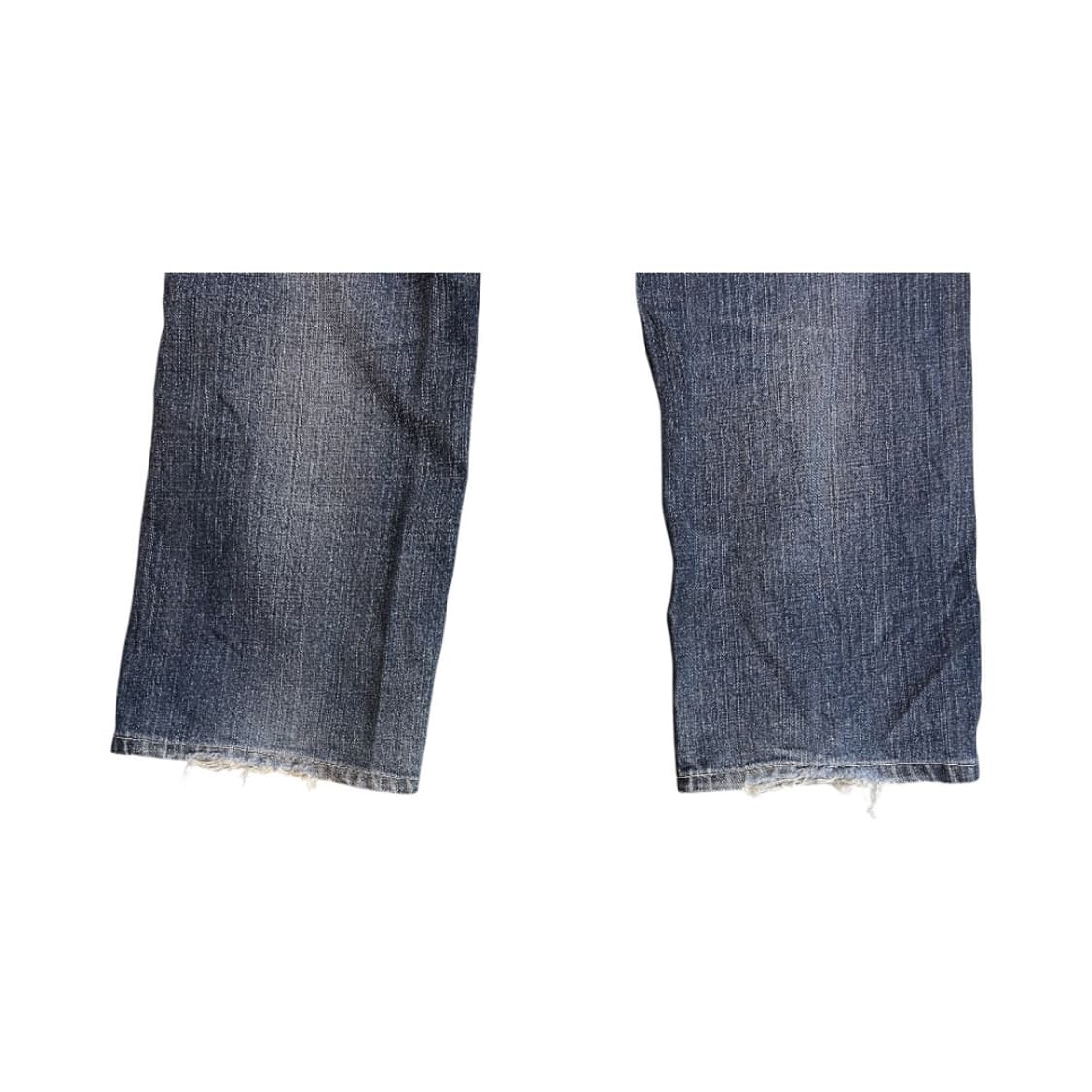 (M) 리바이스 JPN 인디고 워싱 데미지 스트레이트 데님팬츠 BD-01 상품이미지6