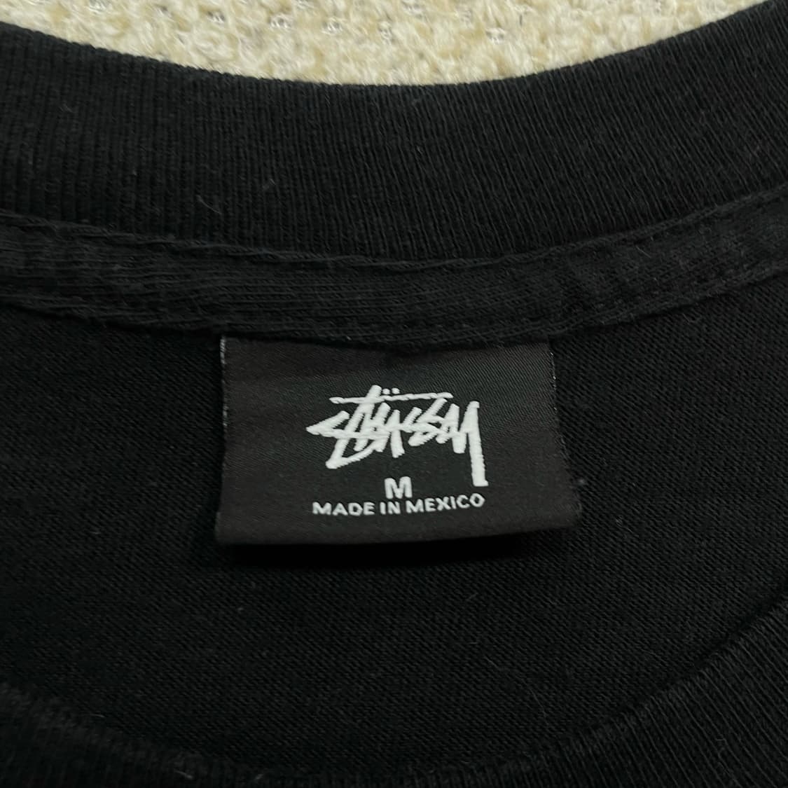 스투시 Stussy 코스모스 반팔티 블랙 상품이미지5