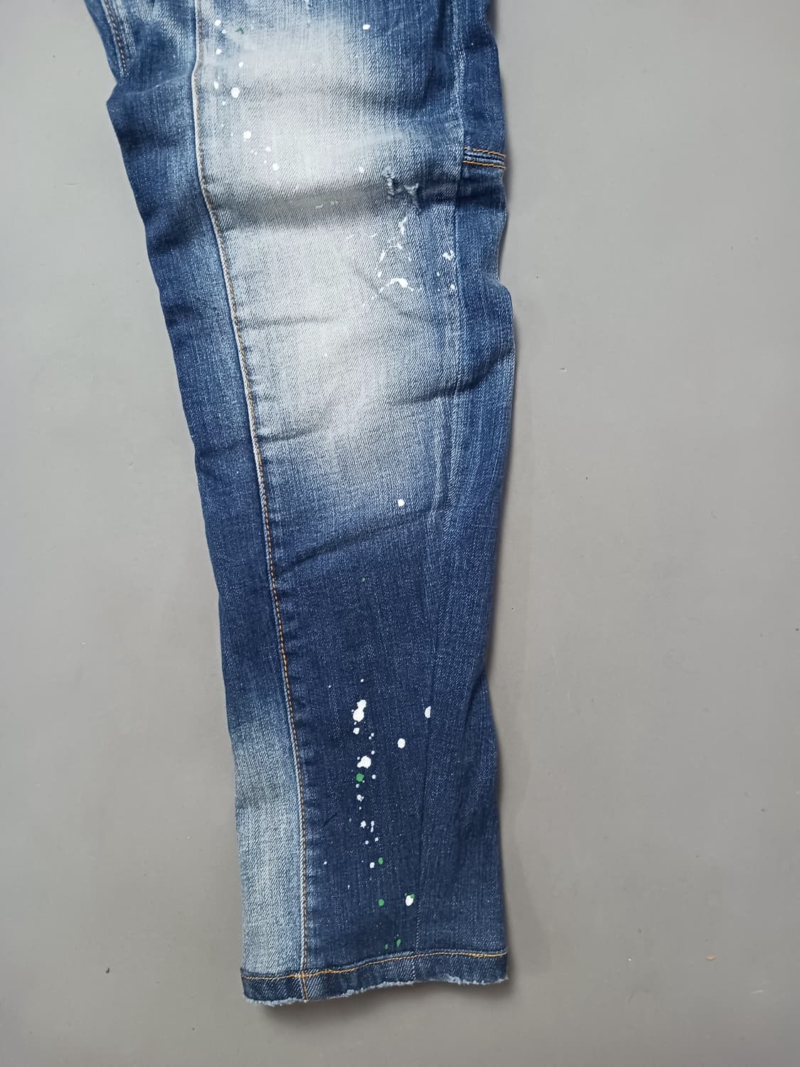 [50] 디스퀘어드2 멀티페인트 스팟 타이디바이커진 청바지 34 35 상품이미지5