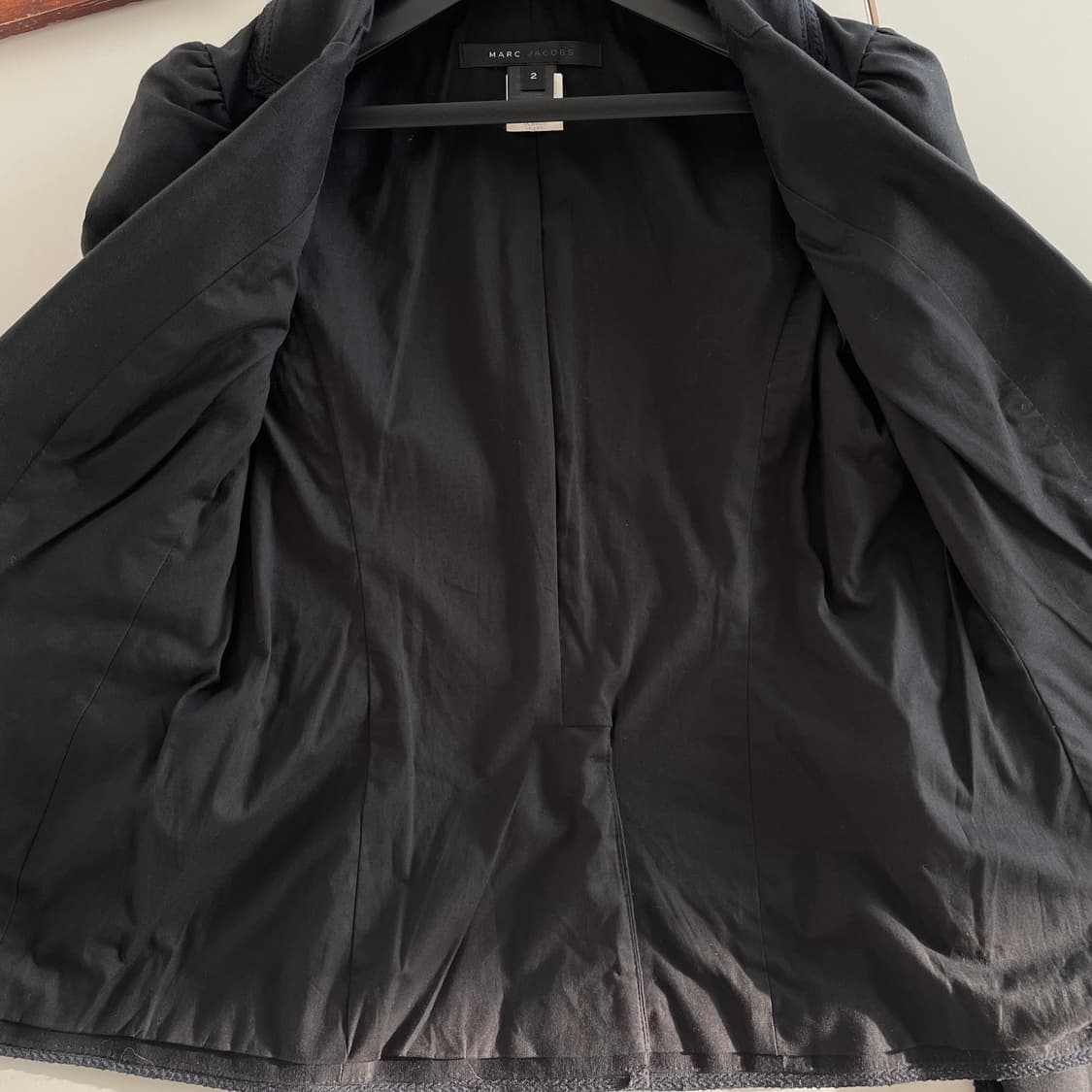 마크제이콥스 블랙 코튼 블레이저 자켓 상품이미지3