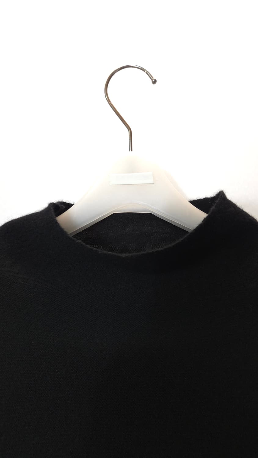 캐시미어100% 모크넥 루즈핏 롱 니트 F 사이즈 상품이미지2