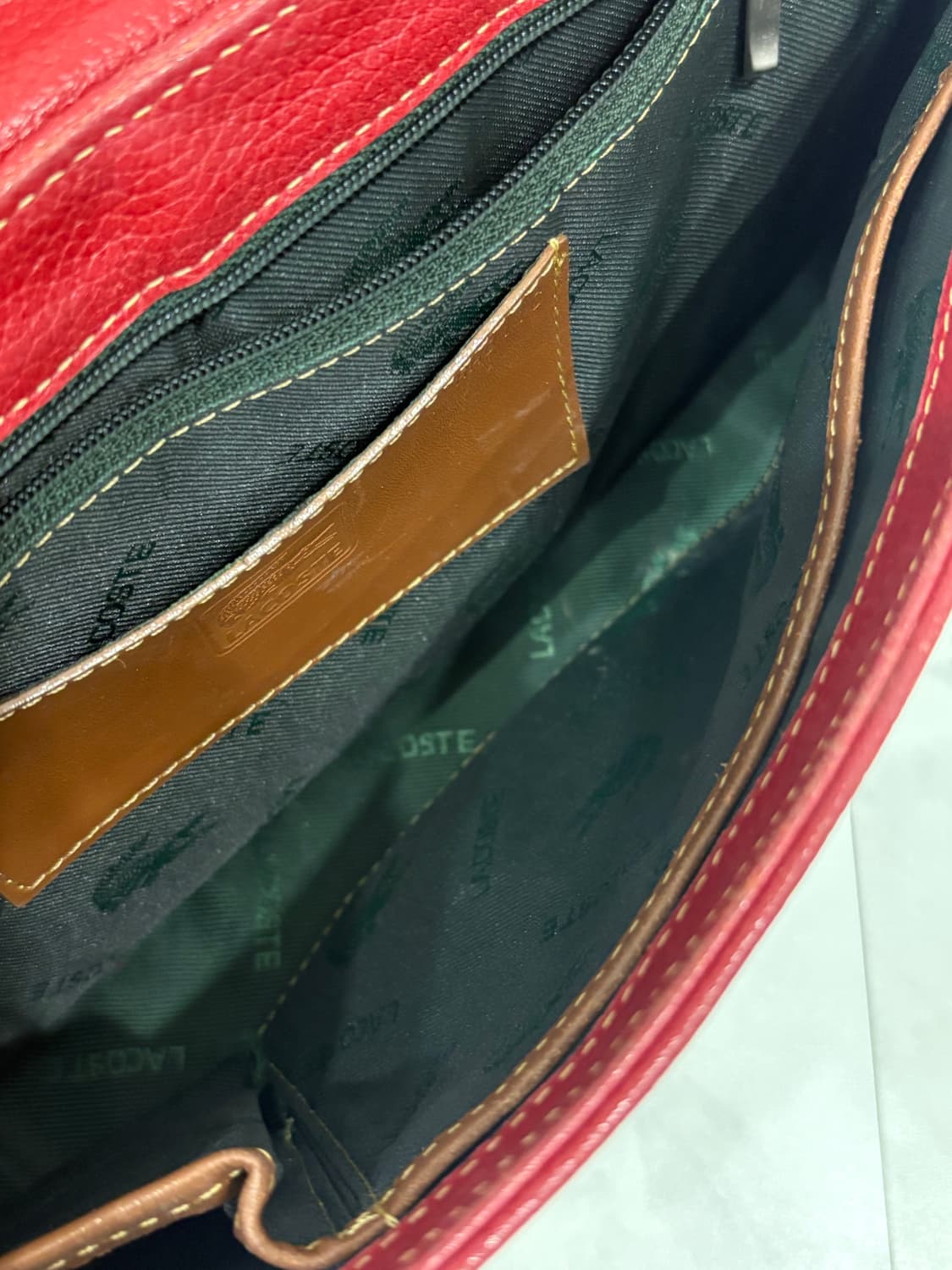 lacoste vintage Shoulder bag 상품이미지5