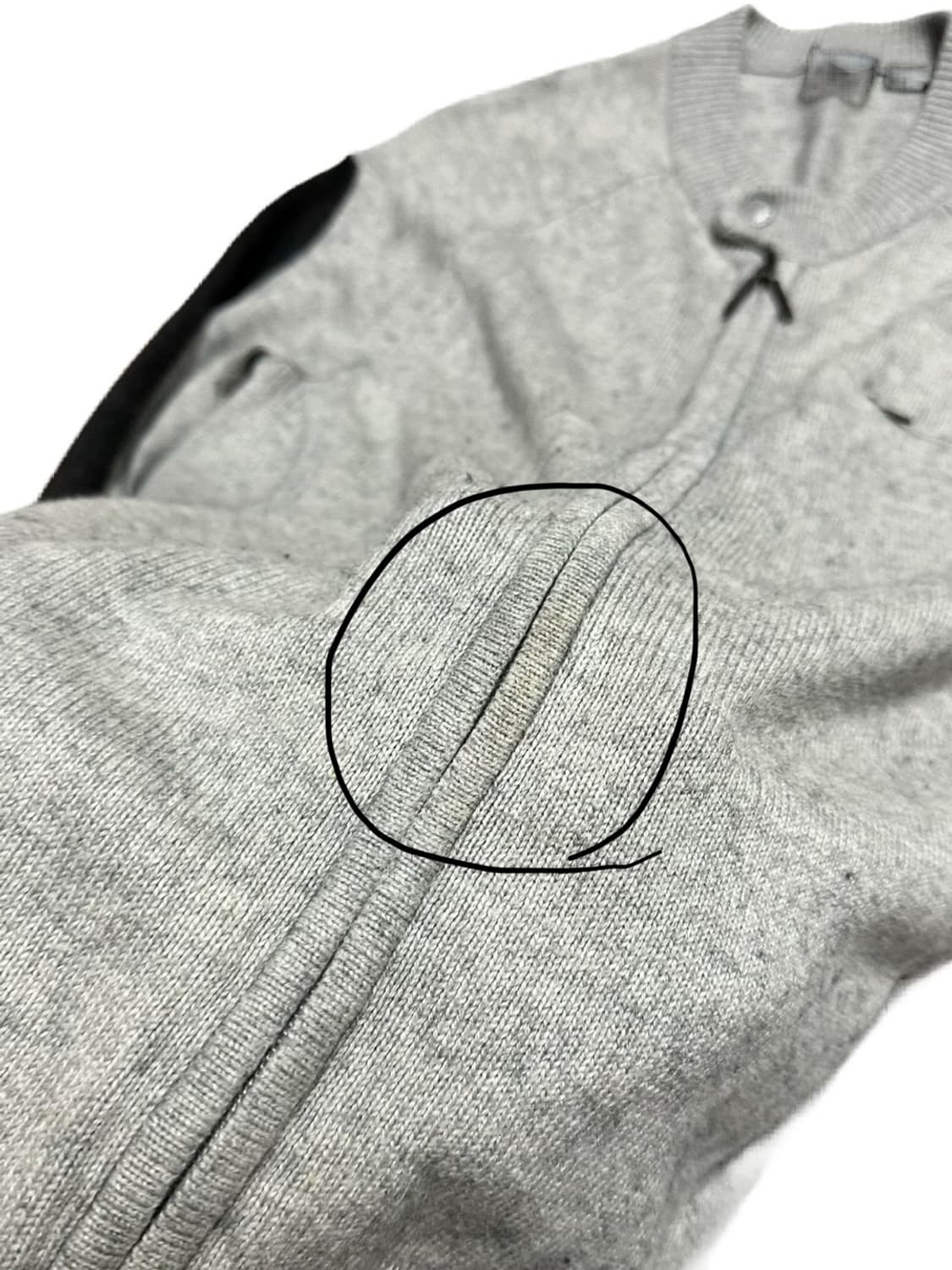 알마니 익스체인지 니트 집업 상품이미지9