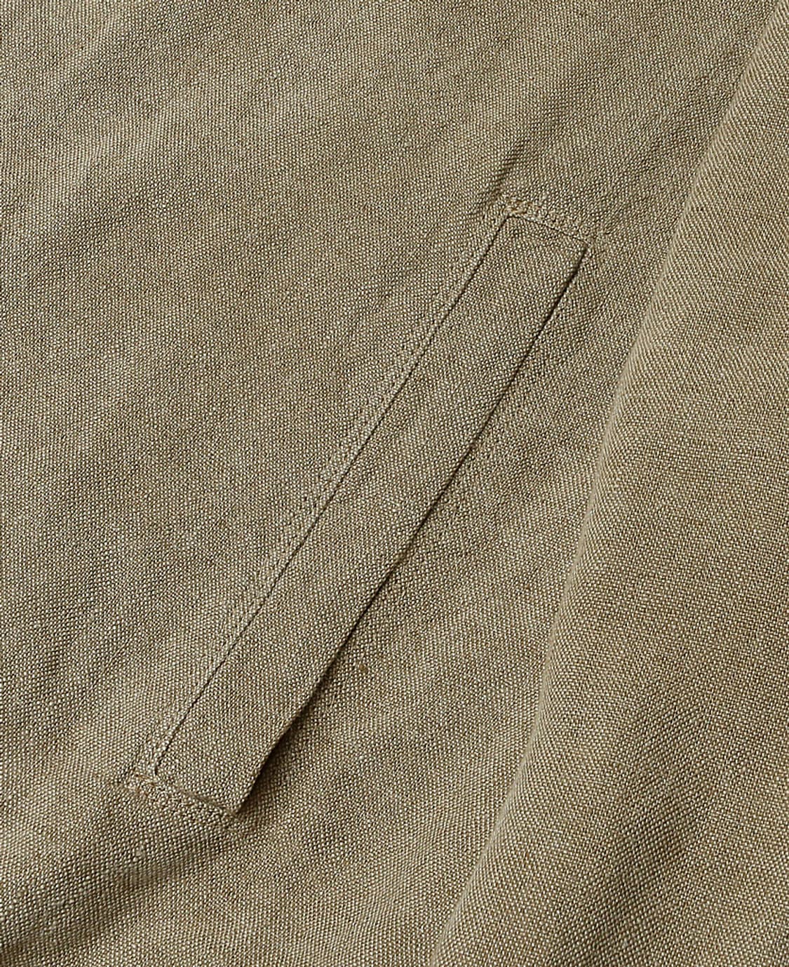 몬테도로 [Montedoro] 리노 린넨 이태리 슬로웨어 트러커 자켓 상품이미지4