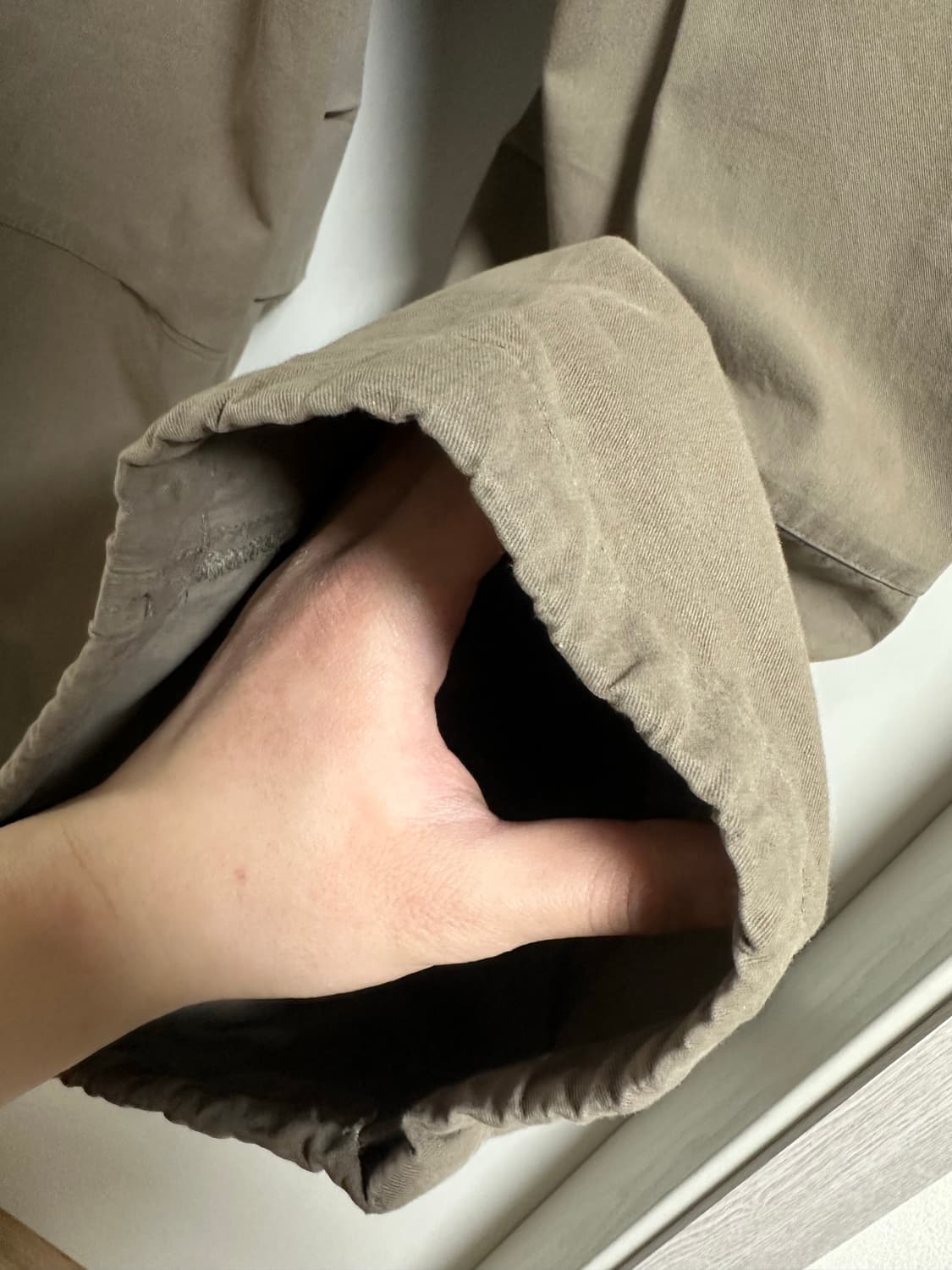 폴리테루 벨티드카고 올리브그레이 3사이즈 상품이미지4