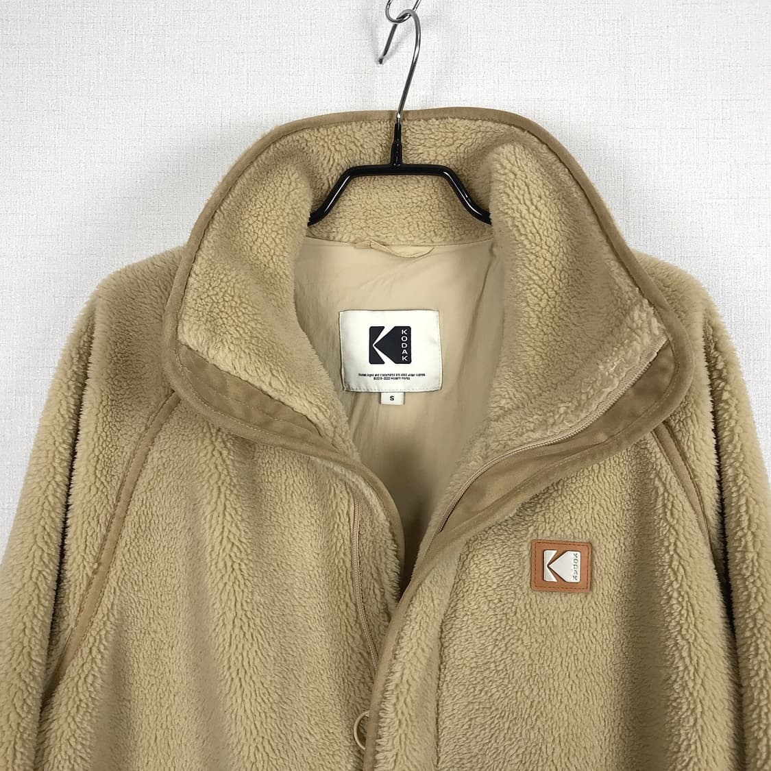 코닥어패럴 KODAK 롱플리스 후리스 자켓 여성S (90) 상품이미지3