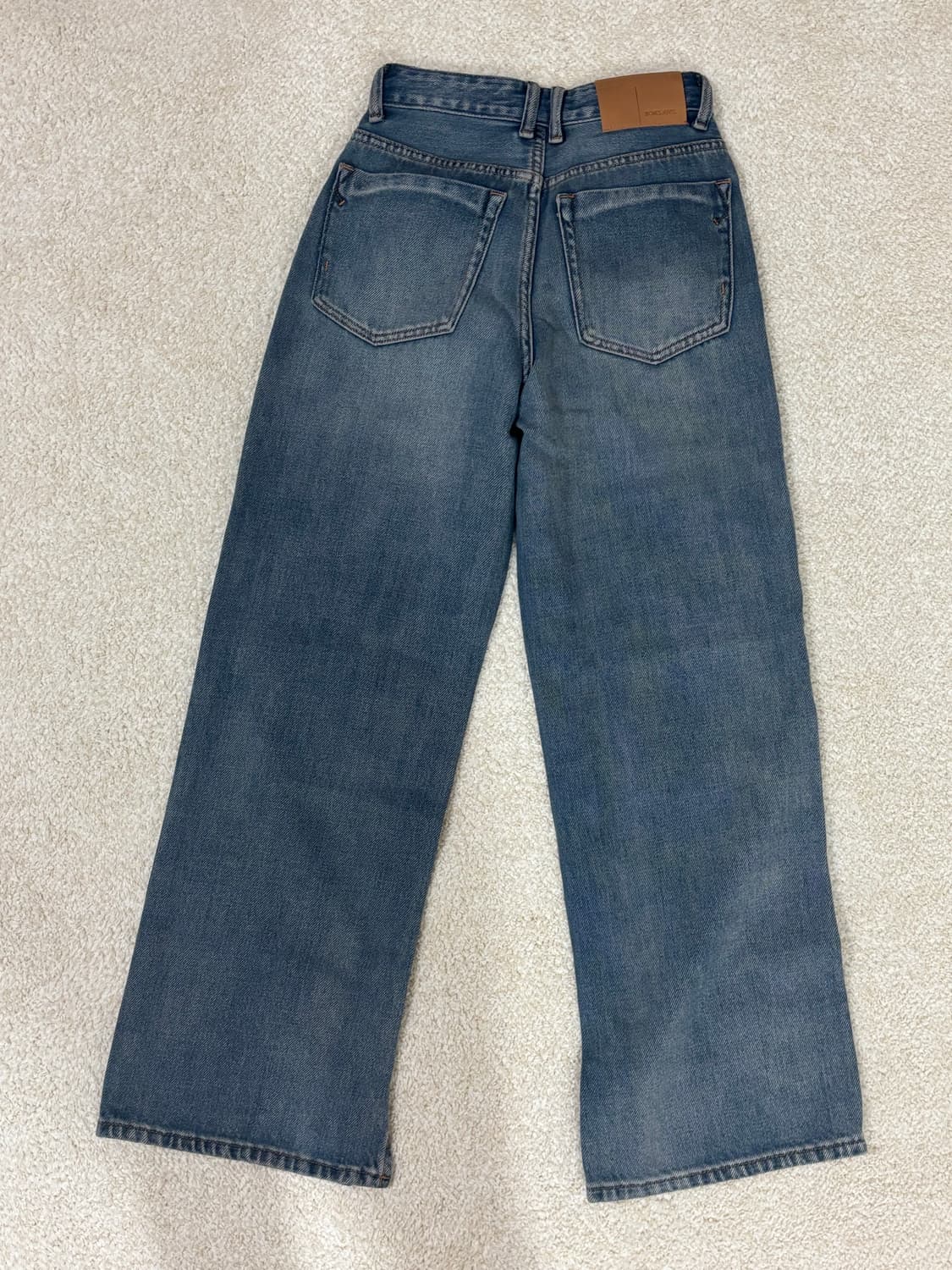 [인더바즈] 밑단 절개 데님 팬츠 (S) 상품이미지2