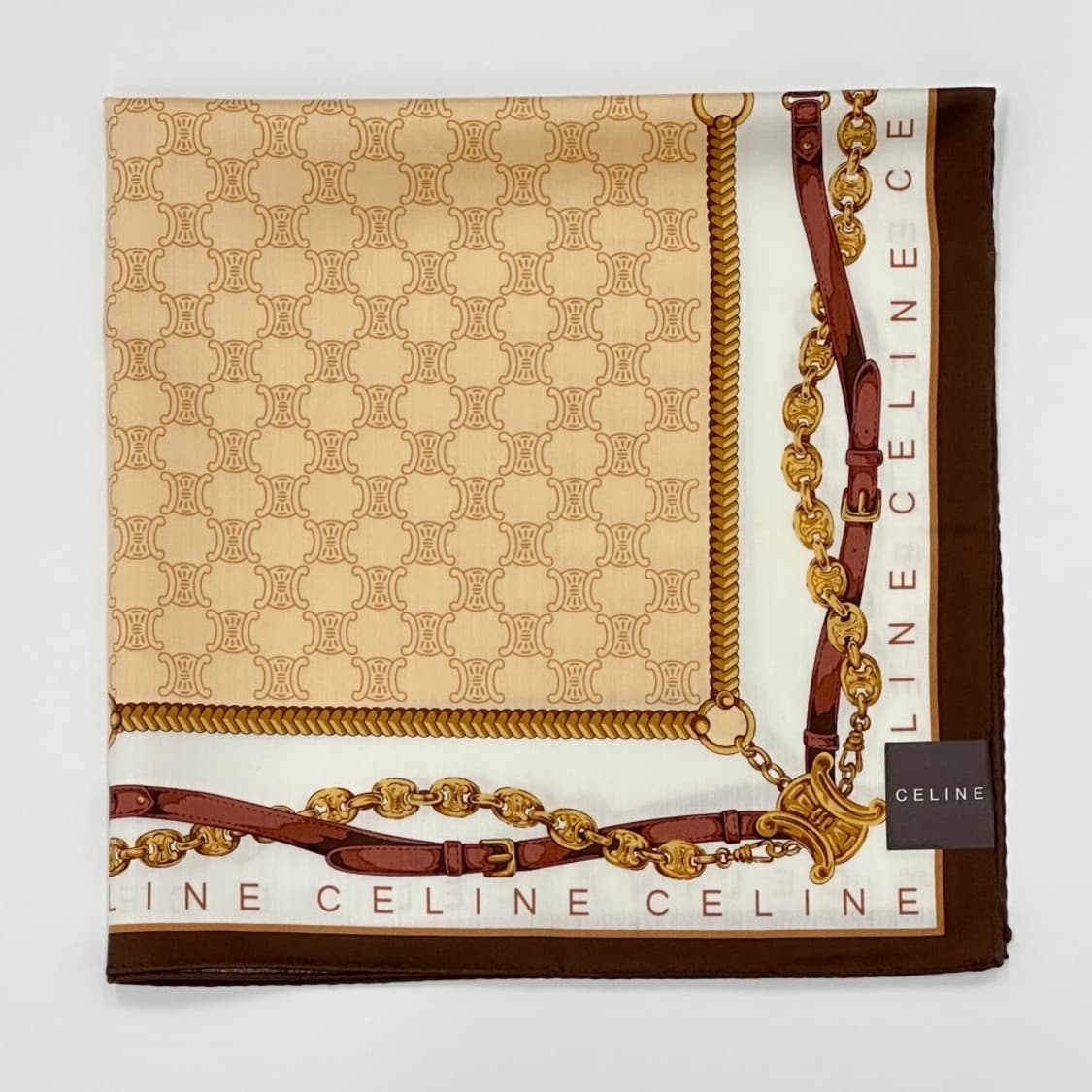 (새상품) celine / 셀린느 쁘띠스카프 손수건 상품이미지5
