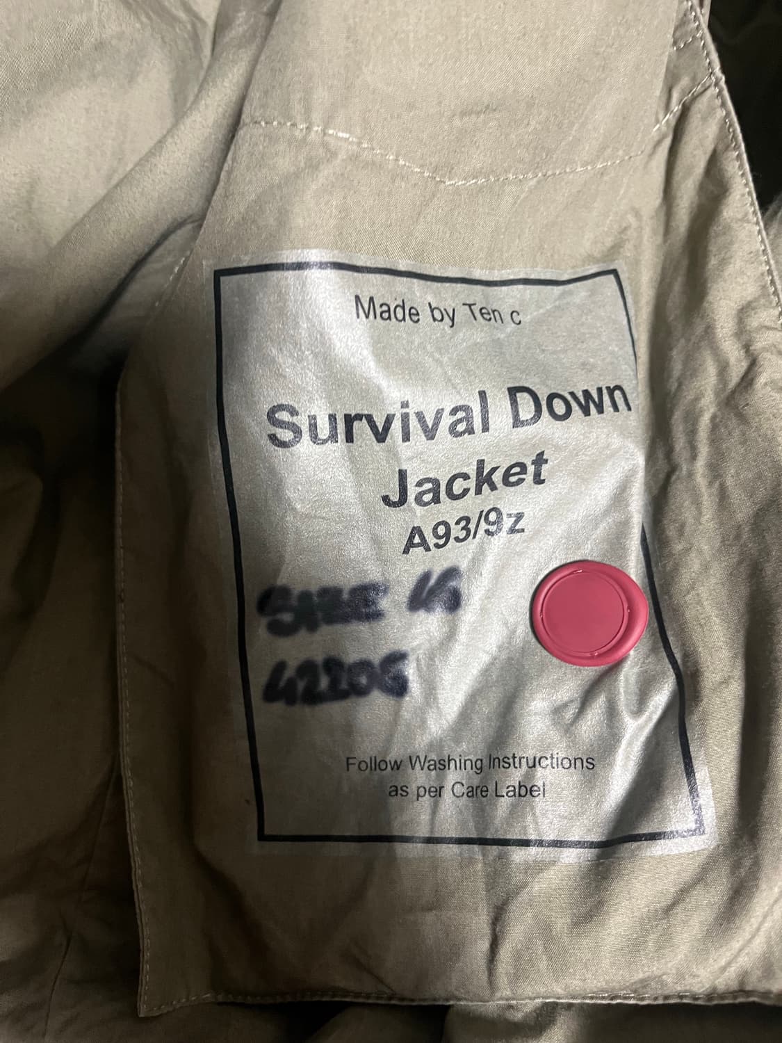 텐씨 서바이벌 블랙 46 상품이미지2