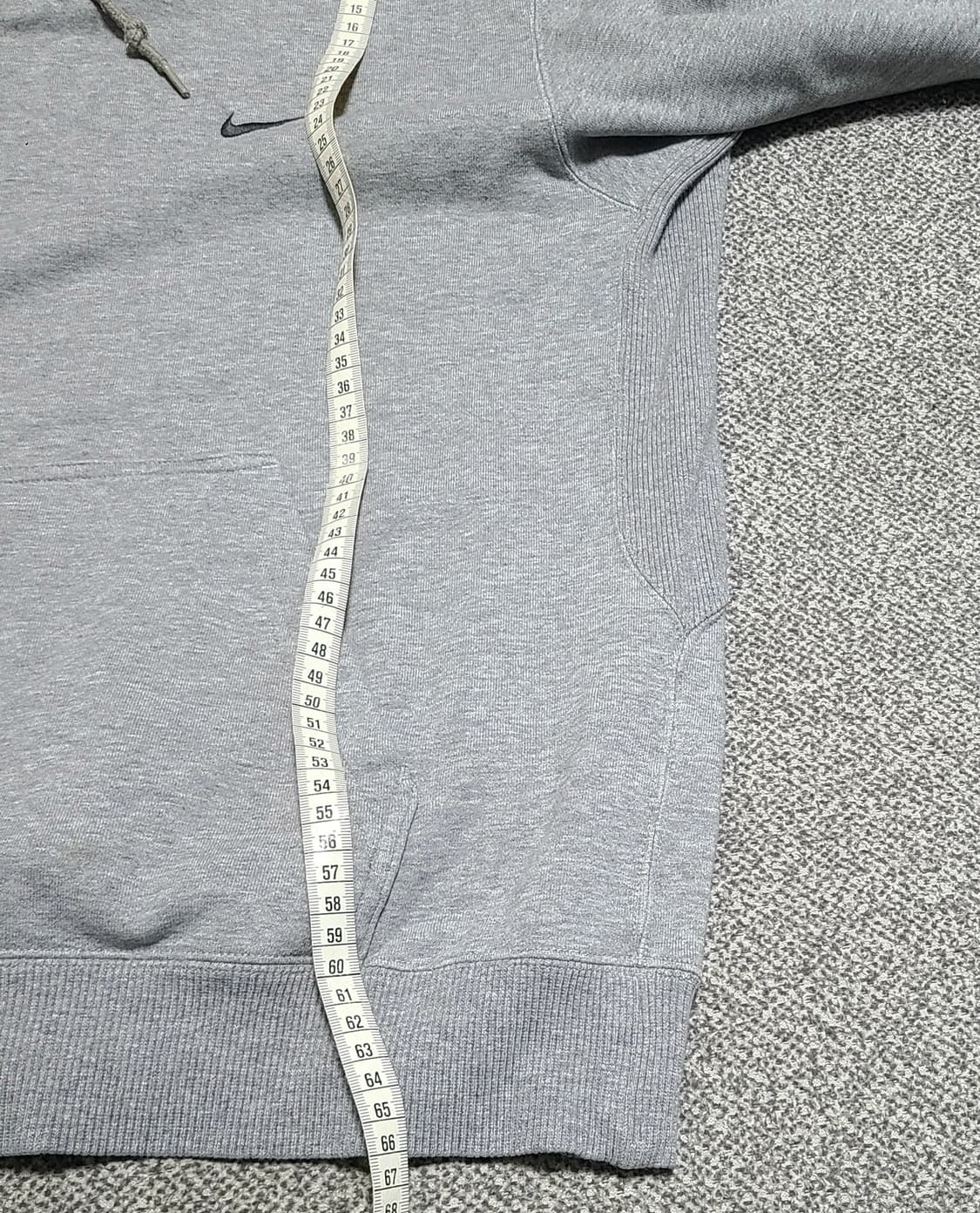 나이키 솔로 스우시 후드티 회색 100  L 상품이미지7