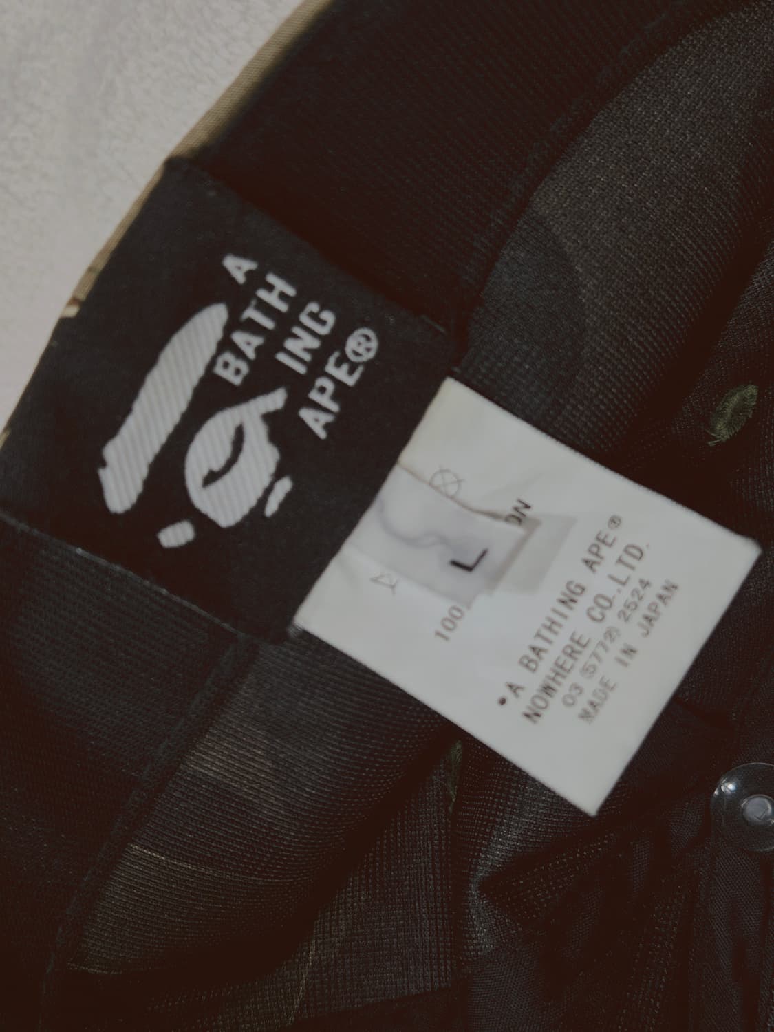 베이프 카우스 사이즈캡 볼캡 모자 상품이미지4