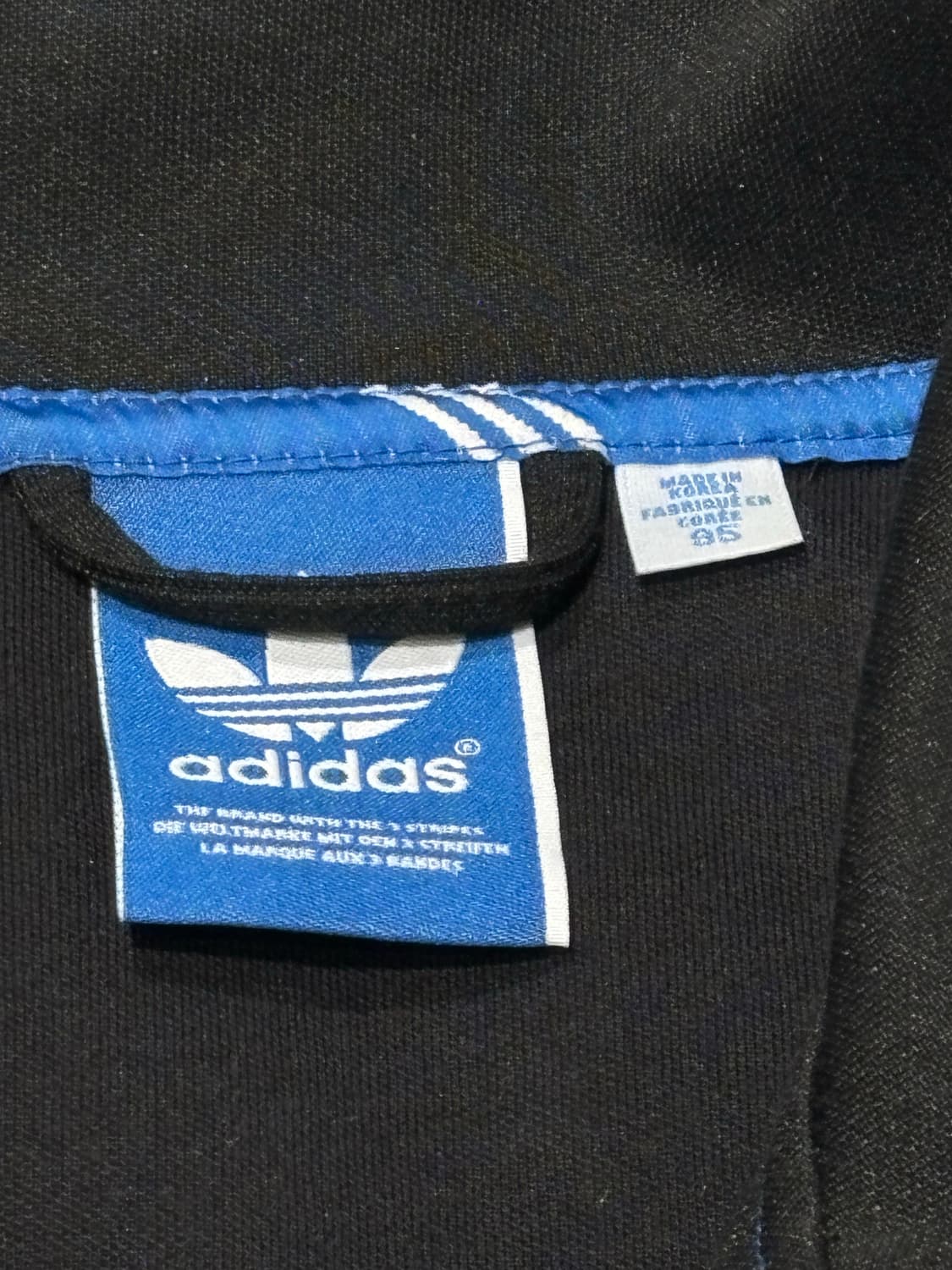 아디다스 유로파 블랙 삼선 트랙탑 상품이미지6