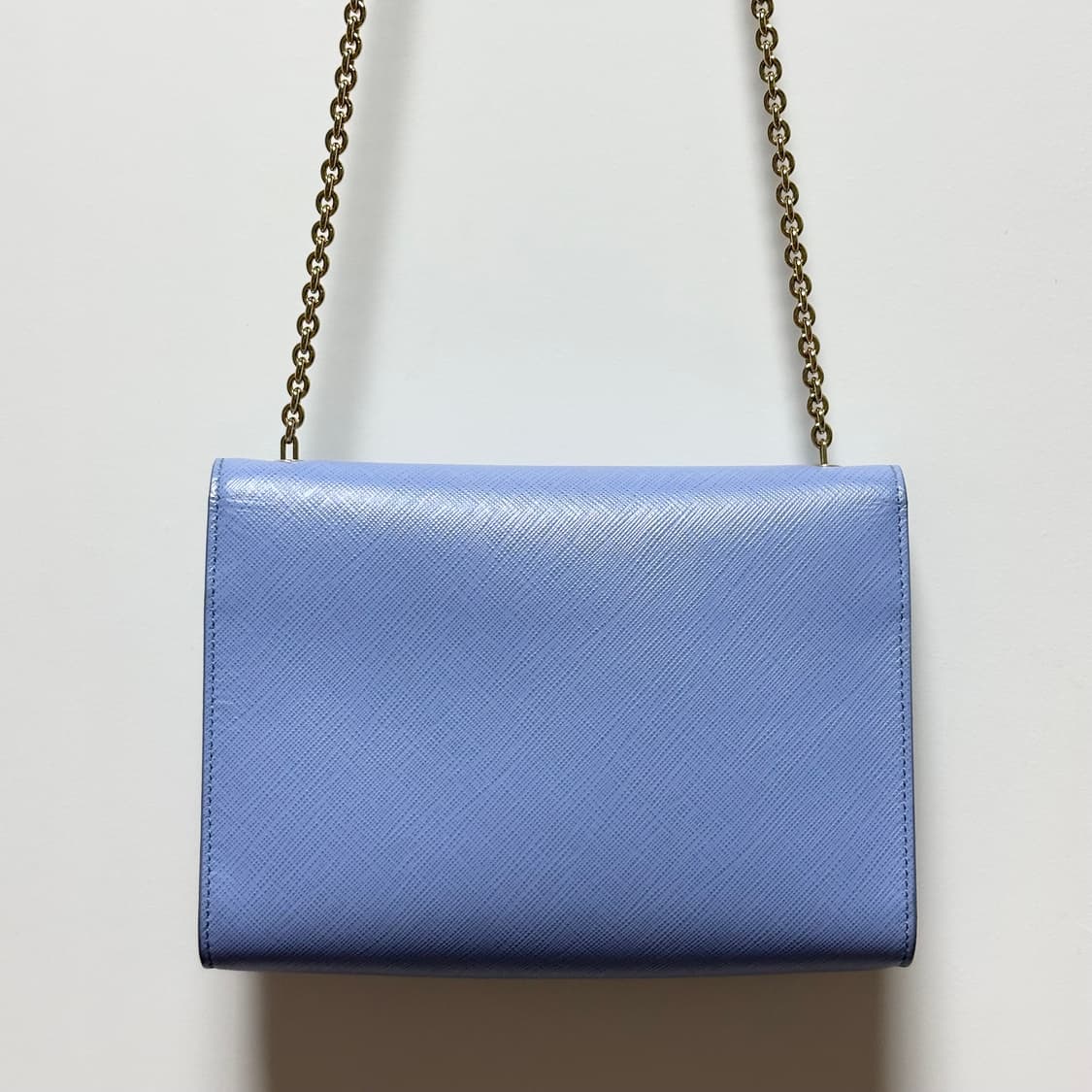 정품 페라가모 지니백 리본 미니백 하늘색 상품이미지5