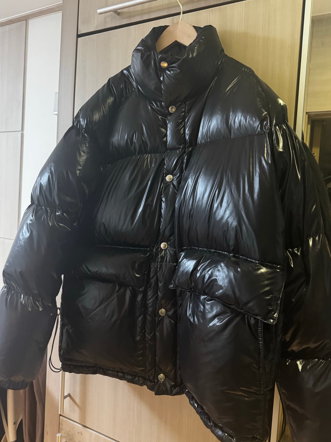라이풀 패딩 GROSS REVERSIBLE DOWN PARKA 블랙 상품이미지3
