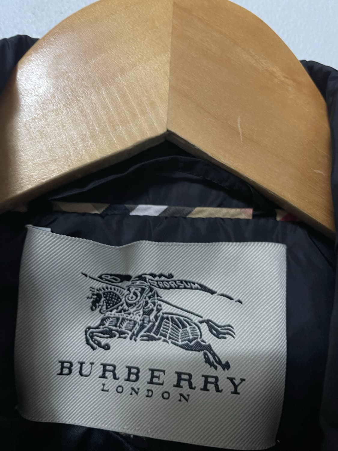 66-77 Burberry 버버리 로고 올드스쿨 빈티지 루즈핏 바람막이 상품이미지4