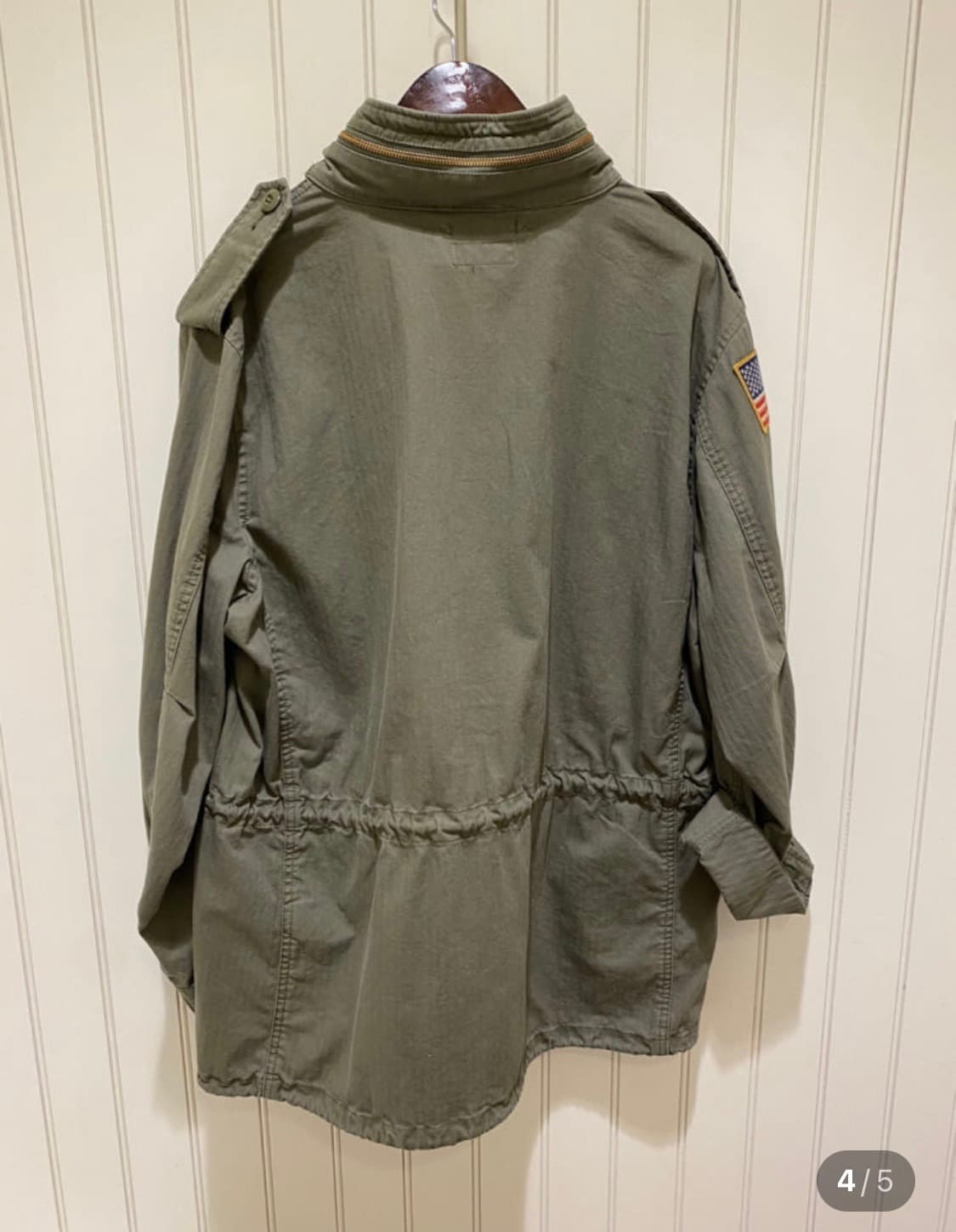 폴로랄프로렌 성조기 밀리터리 야상 S 상품이미지4