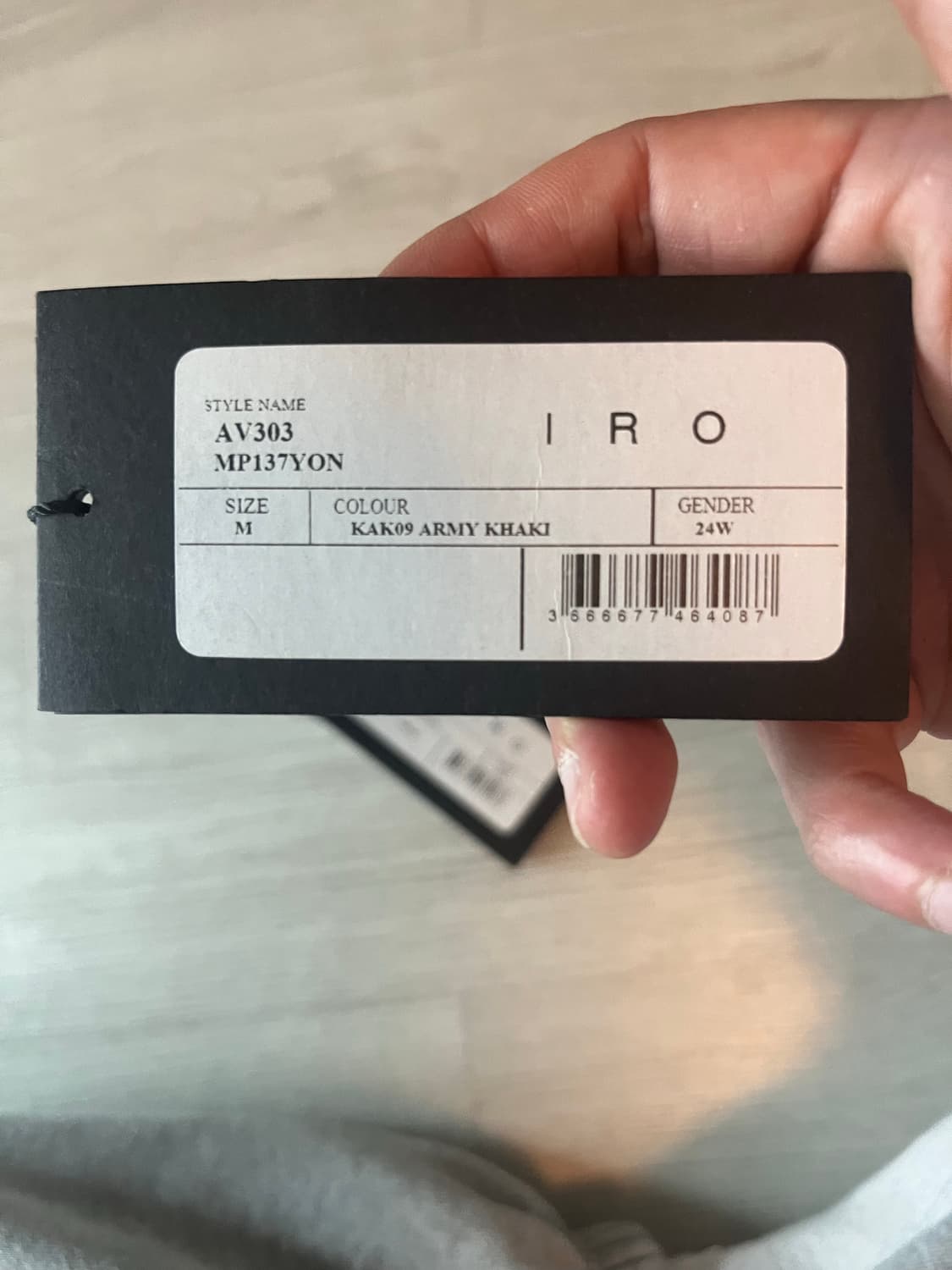 Iro 스웨이드 가죽 자켓 상품이미지4