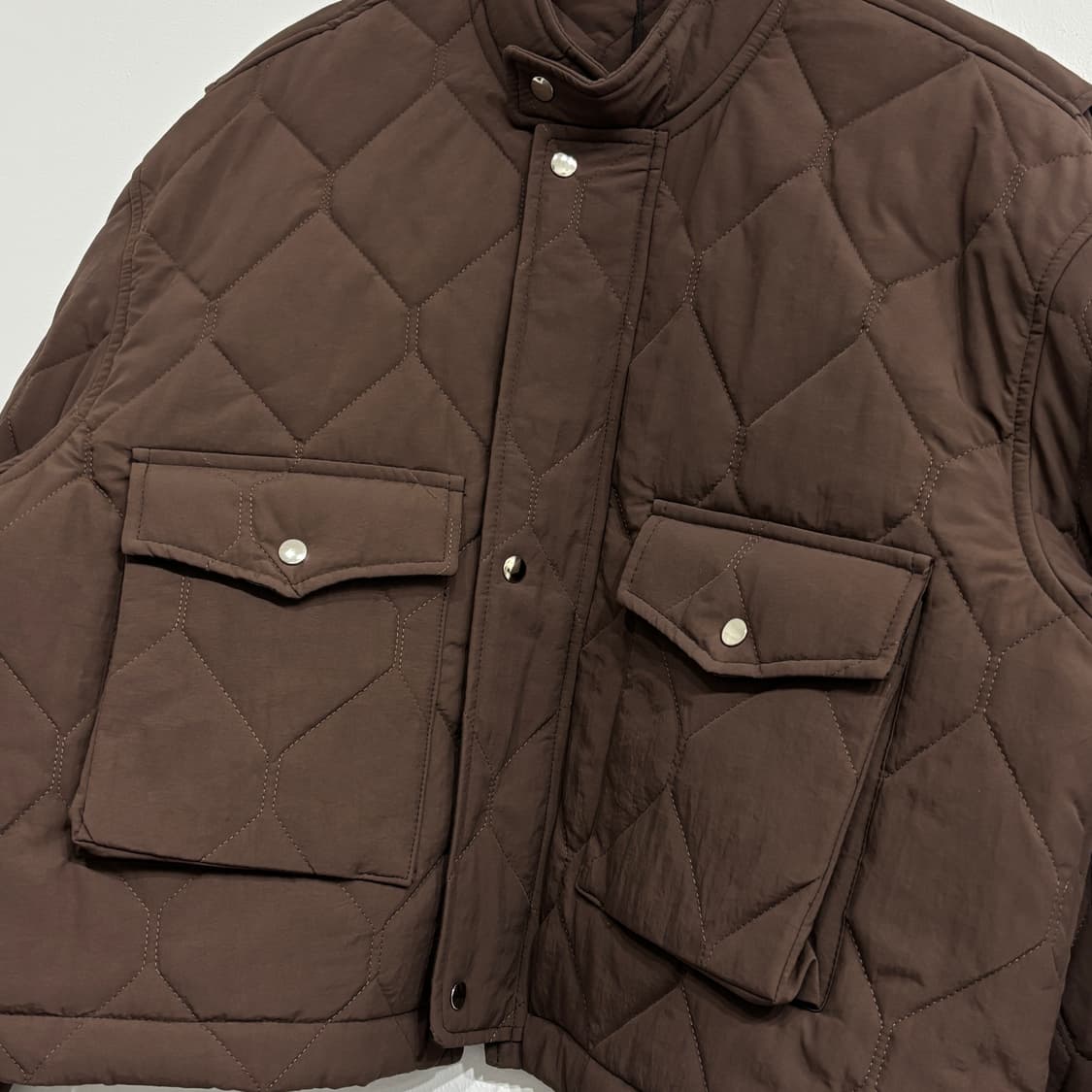 [새상품] 깔깔이 크롭 자켓 상품이미지2