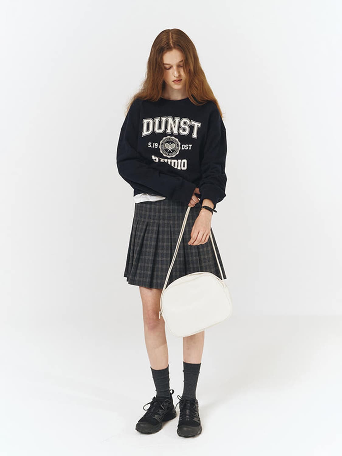 DUNST PEBBLE LEATHER BAG 던스트 레더 숄더백 가방 상품이미지4