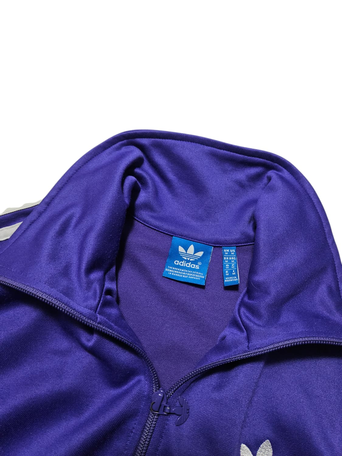 아디다스 보라색 져지 파이어버드 M 빅로고  상품이미지3