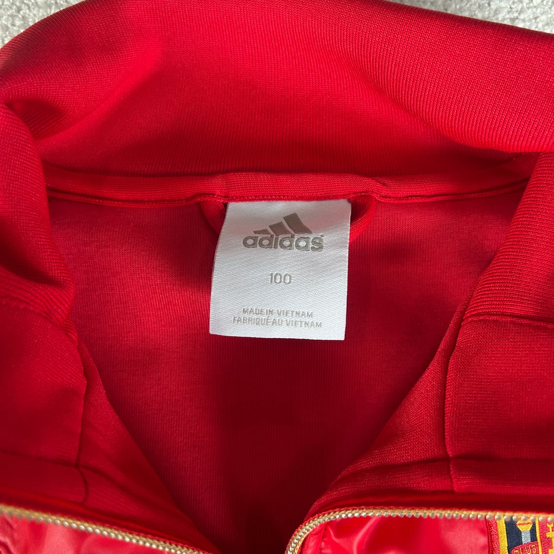 아디다스 스페인 축구대표팀 트랙탑 레드 L 상품이미지2