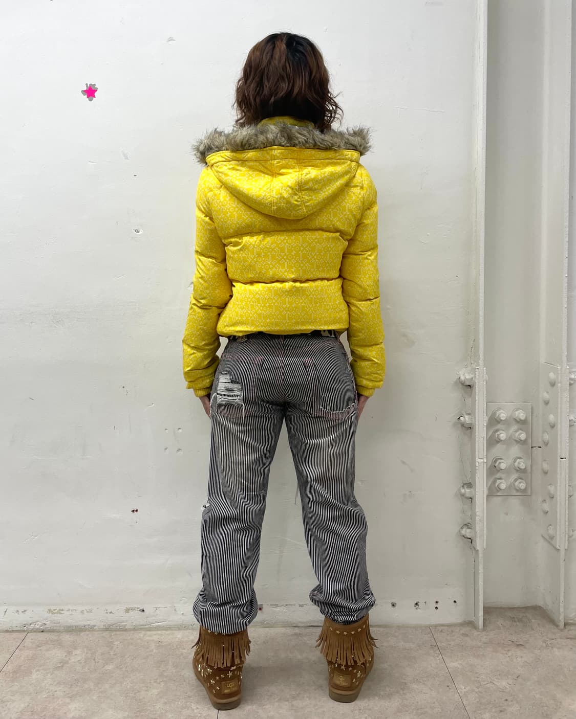 Roxy yellow padded jacket 상품이미지6