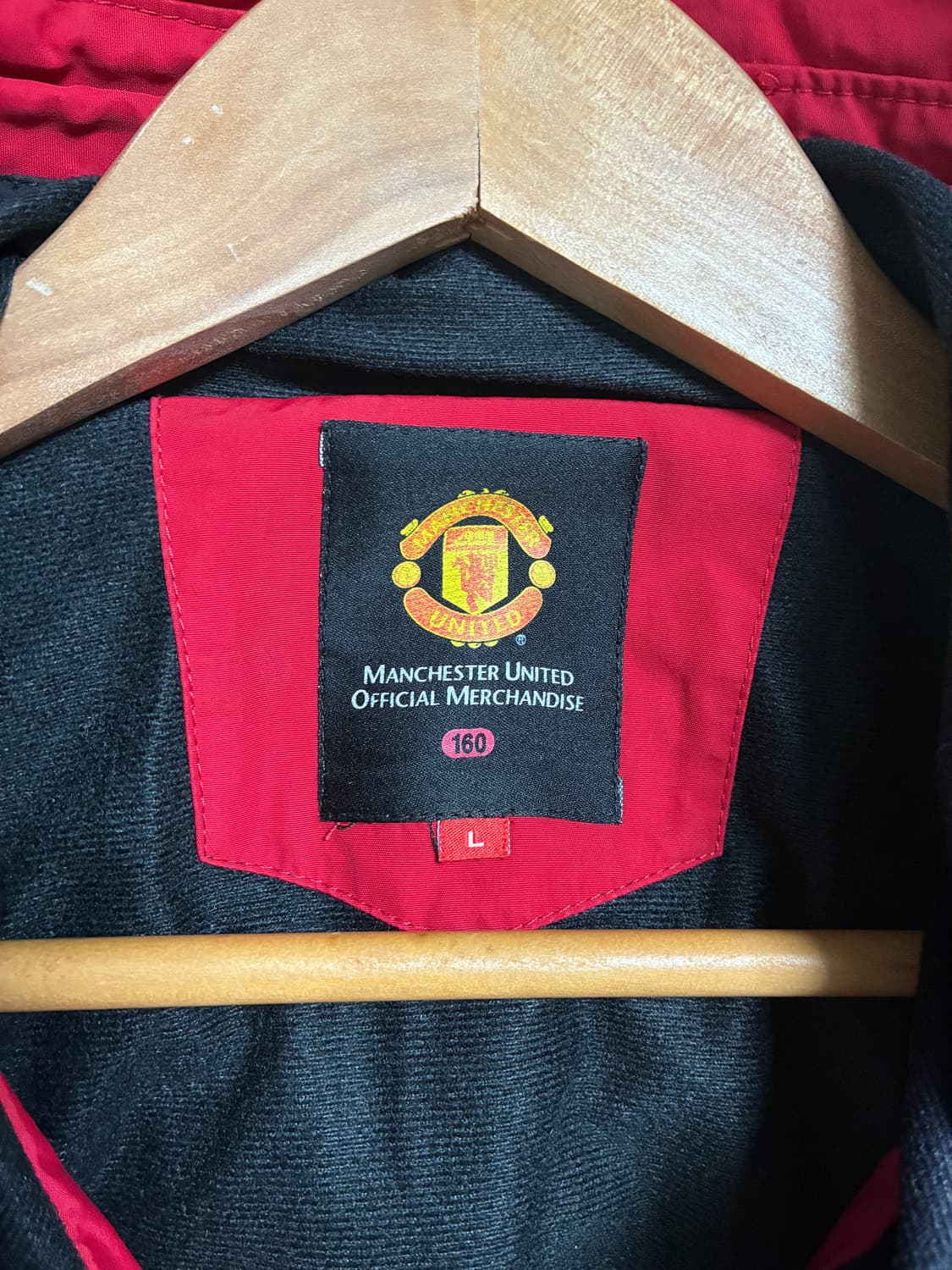 빈티지 맨체스터유나이티드 자켓 레드 L 상품이미지3