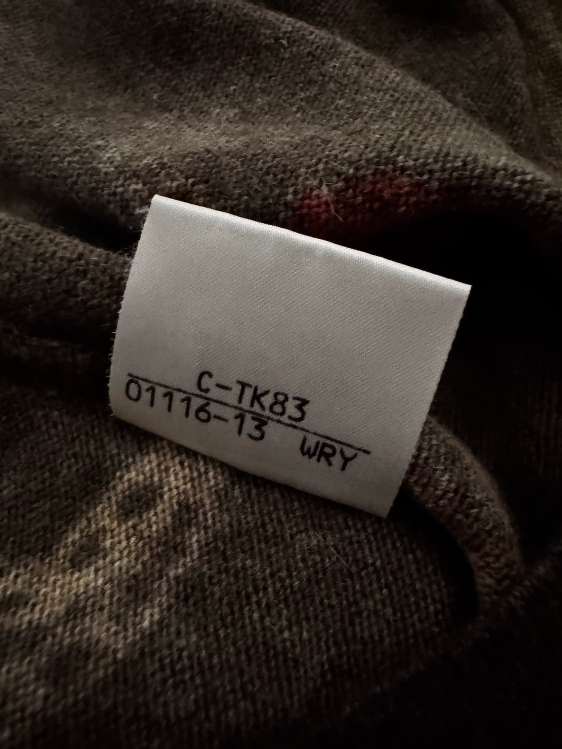 버버리 울 가디건 상품이미지4