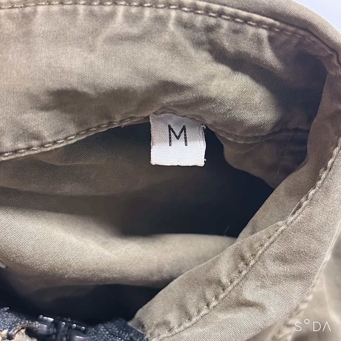 스톤아일랜드 카키 투포켓 오버 셔츠 자켓 M 상품이미지5