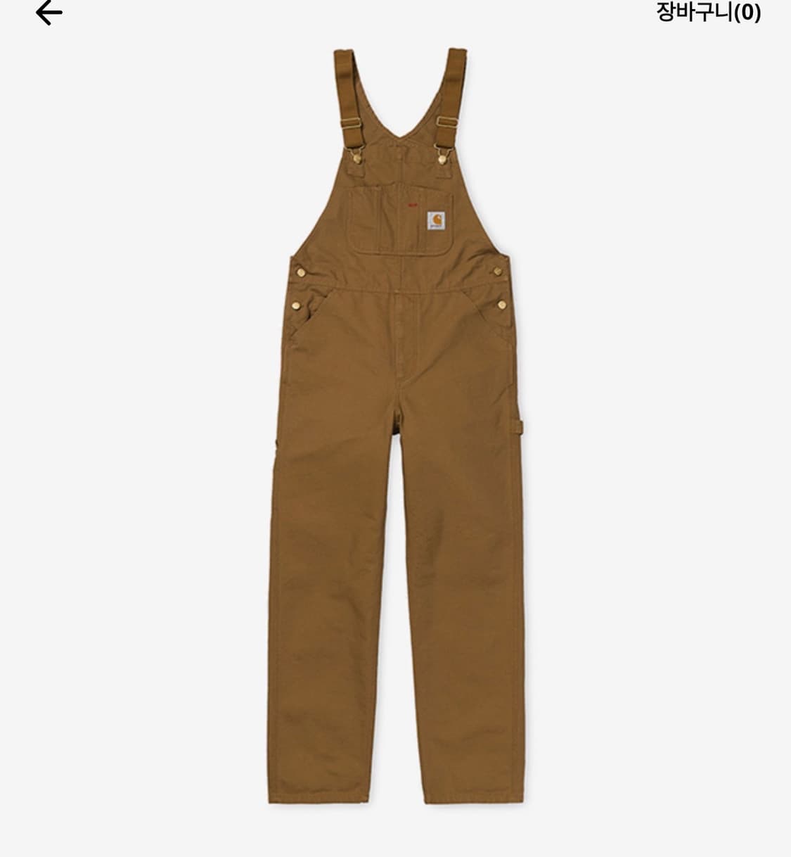 칼하트 WIP 더블니 팬츠 30/32 된장  상품이미지7