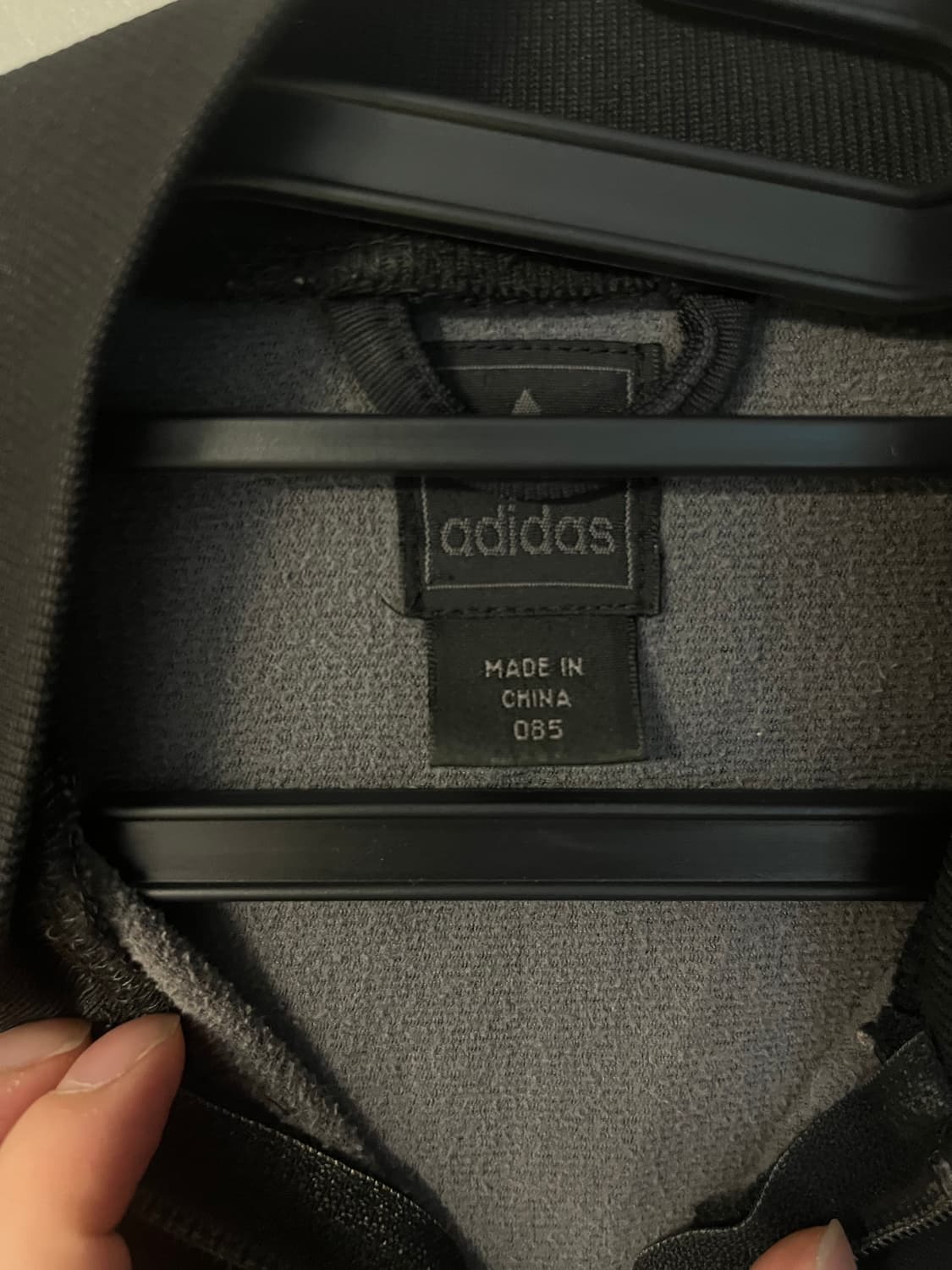 아디다스 제니깔 딱붙핏 파이어버드 져지 블랙 [XS size] 상품이미지4