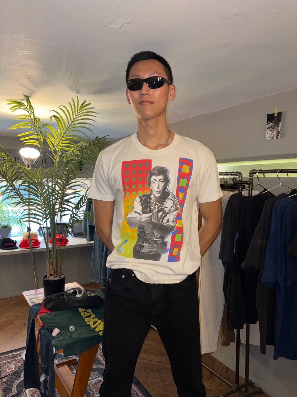 89-90‘s Paul McCartney world tour T-sh 상품이미지3