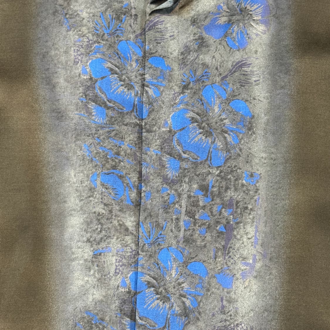 L) 디젤 블랙 골드 아방가르드 플라워 프린트 셔츠 상품이미지4