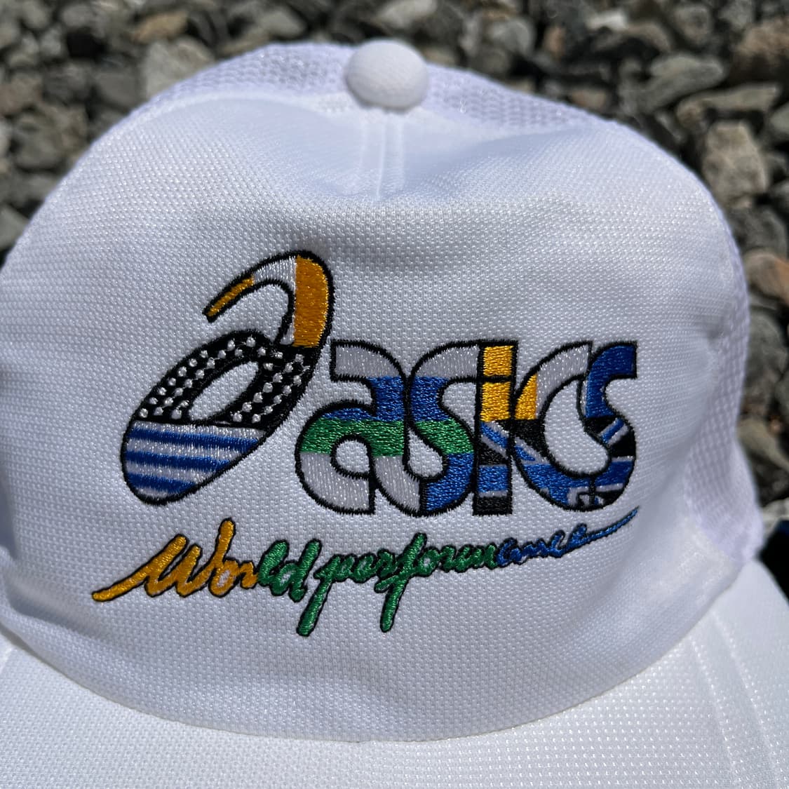 아식스(made JAPAN) 빈티지 매쉬캡 (레어템) 상품이미지4