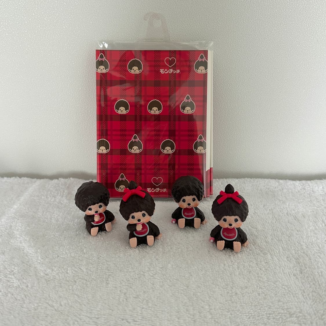 몬치치 피규어 4종 접이식 메모지 일괄 상품이미지1