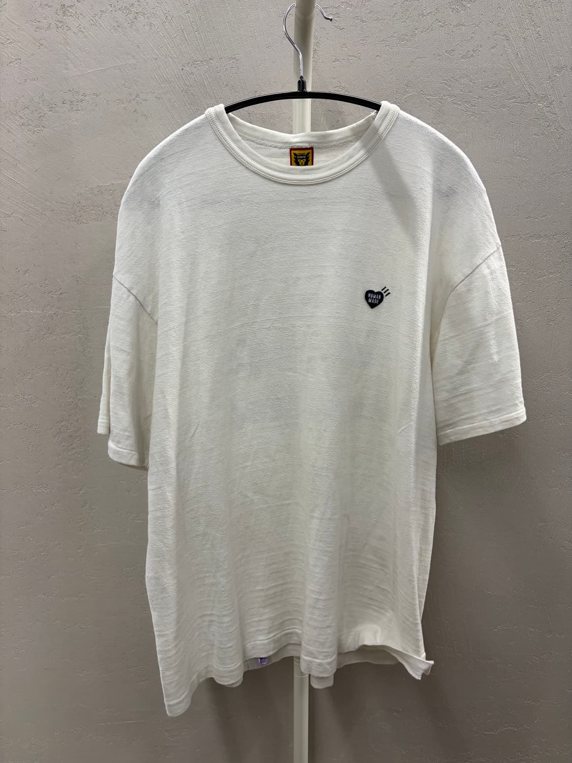 휴먼메이드 화이트 반팔티 상품이미지2