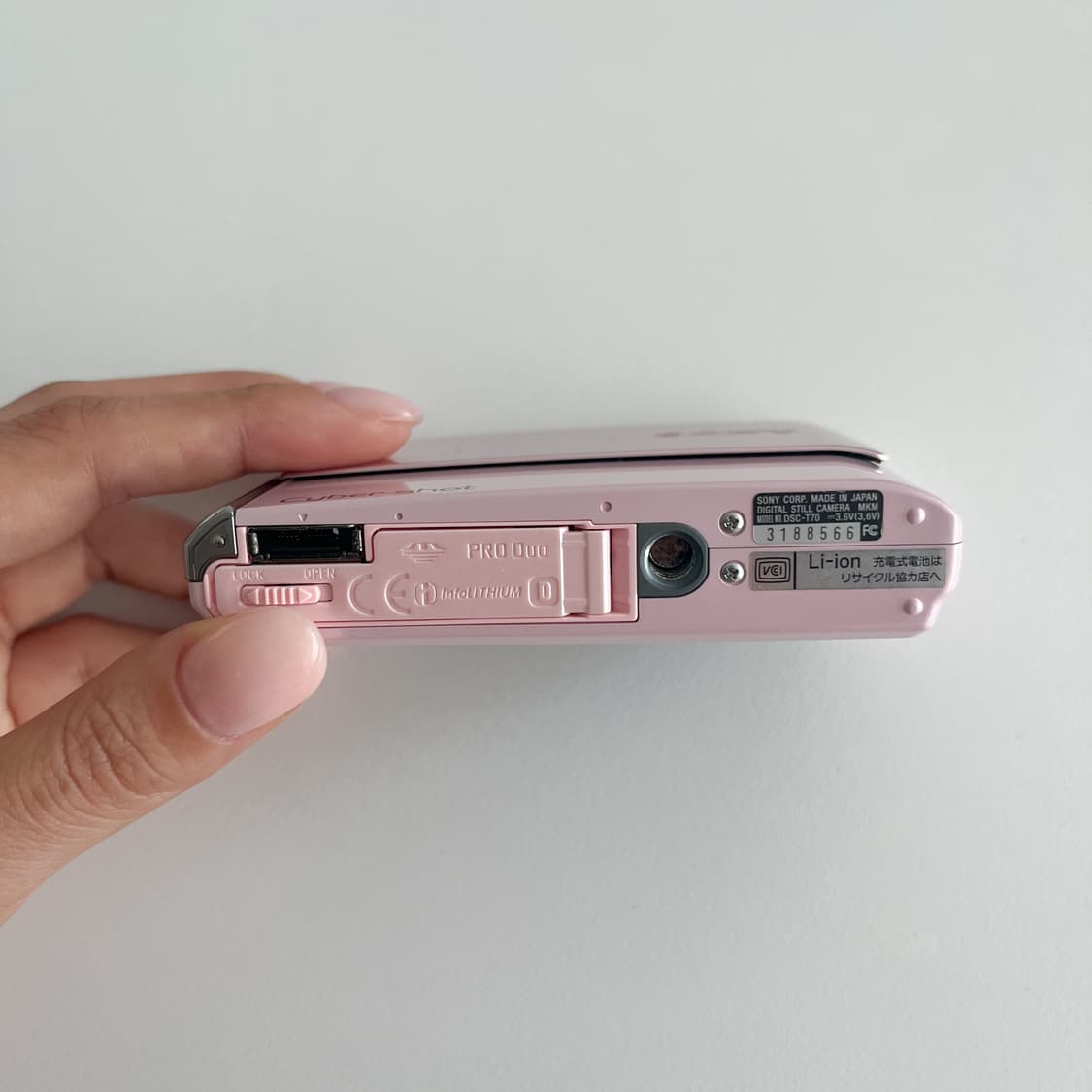 [새상품급/딸기우유] 소니 사이버샷 DSC-T70 상품이미지10