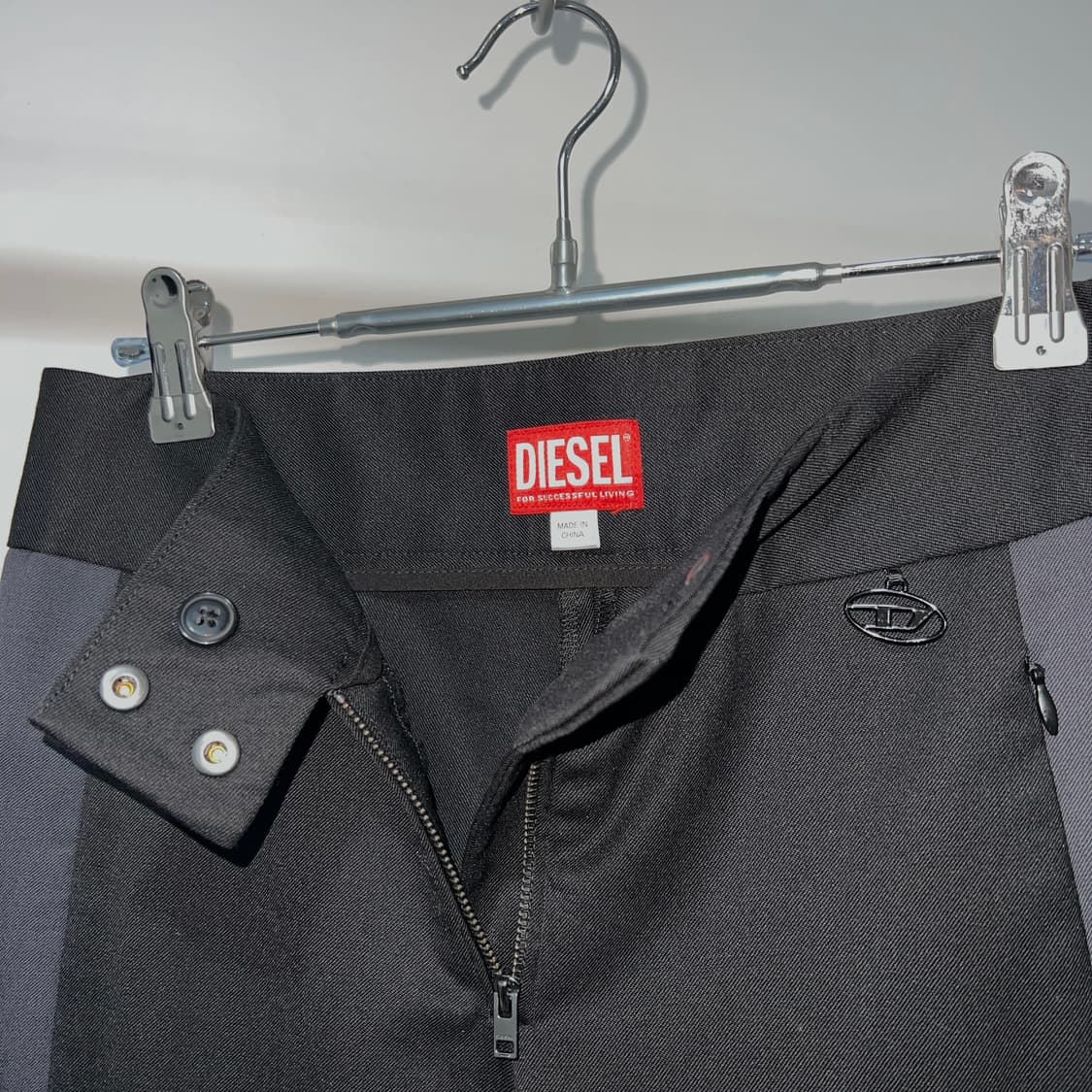 디젤 사이드 라인 플레어핏 울 트라우저 상품이미지8