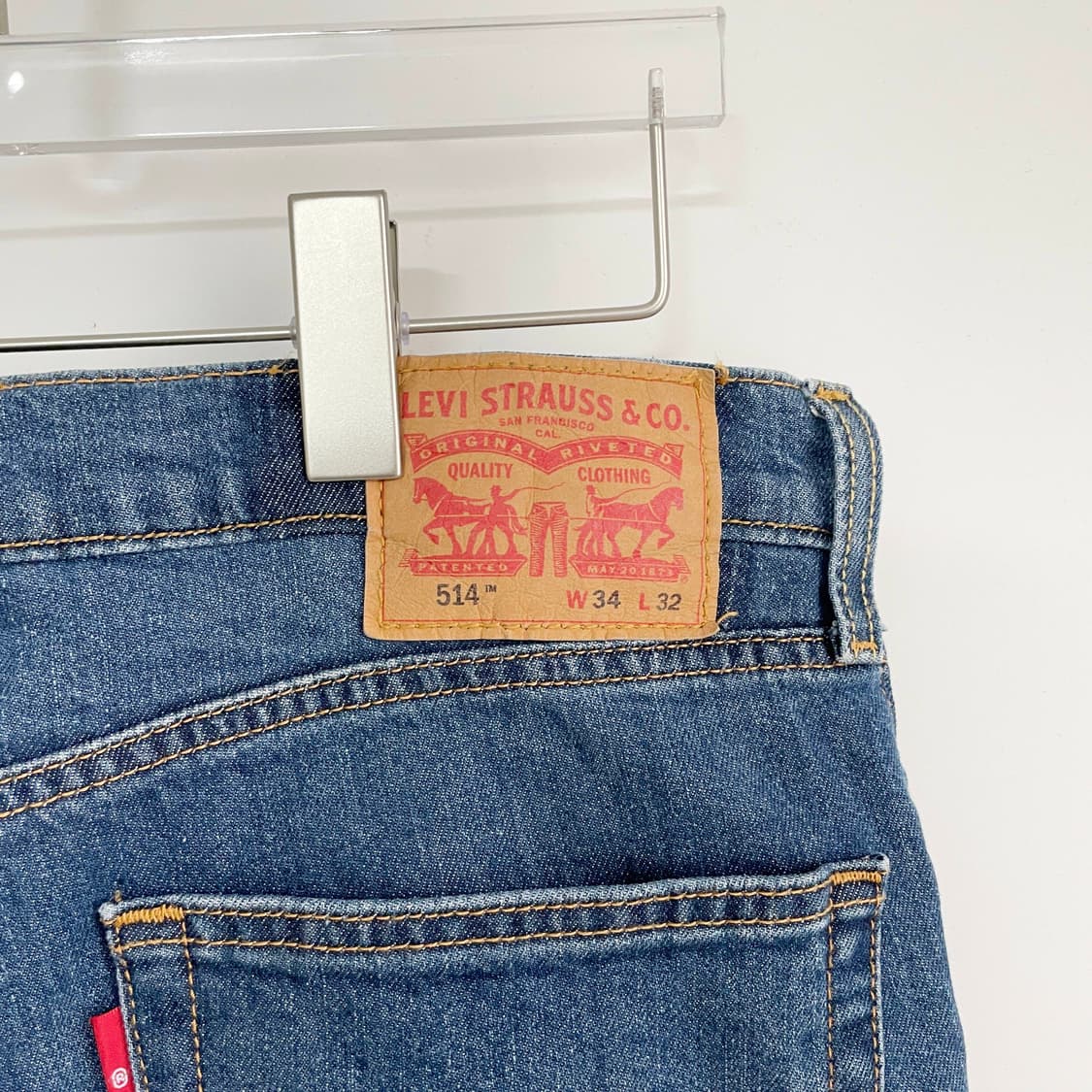 A2 리바이스(Levi's) 514 스트레이트 핏 청바지 32사이즈 상품이미지4