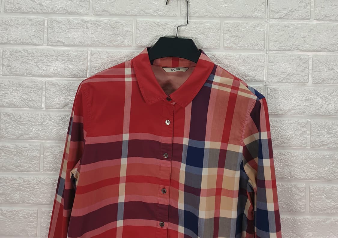 [95]BCBG 체크 셔츠 상품이미지4