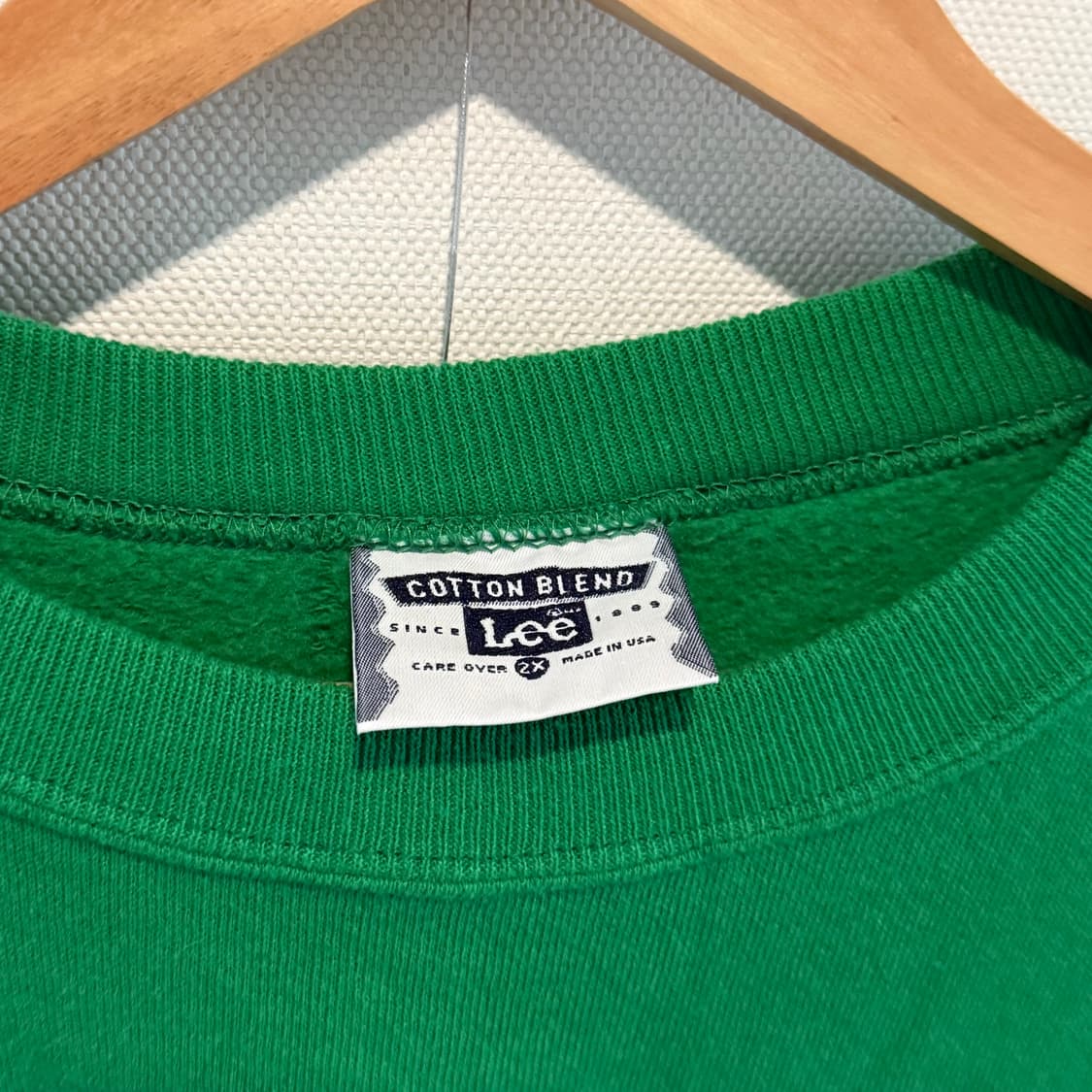 [XXL]90s LEE 스웻셔츠 그린 상품이미지2