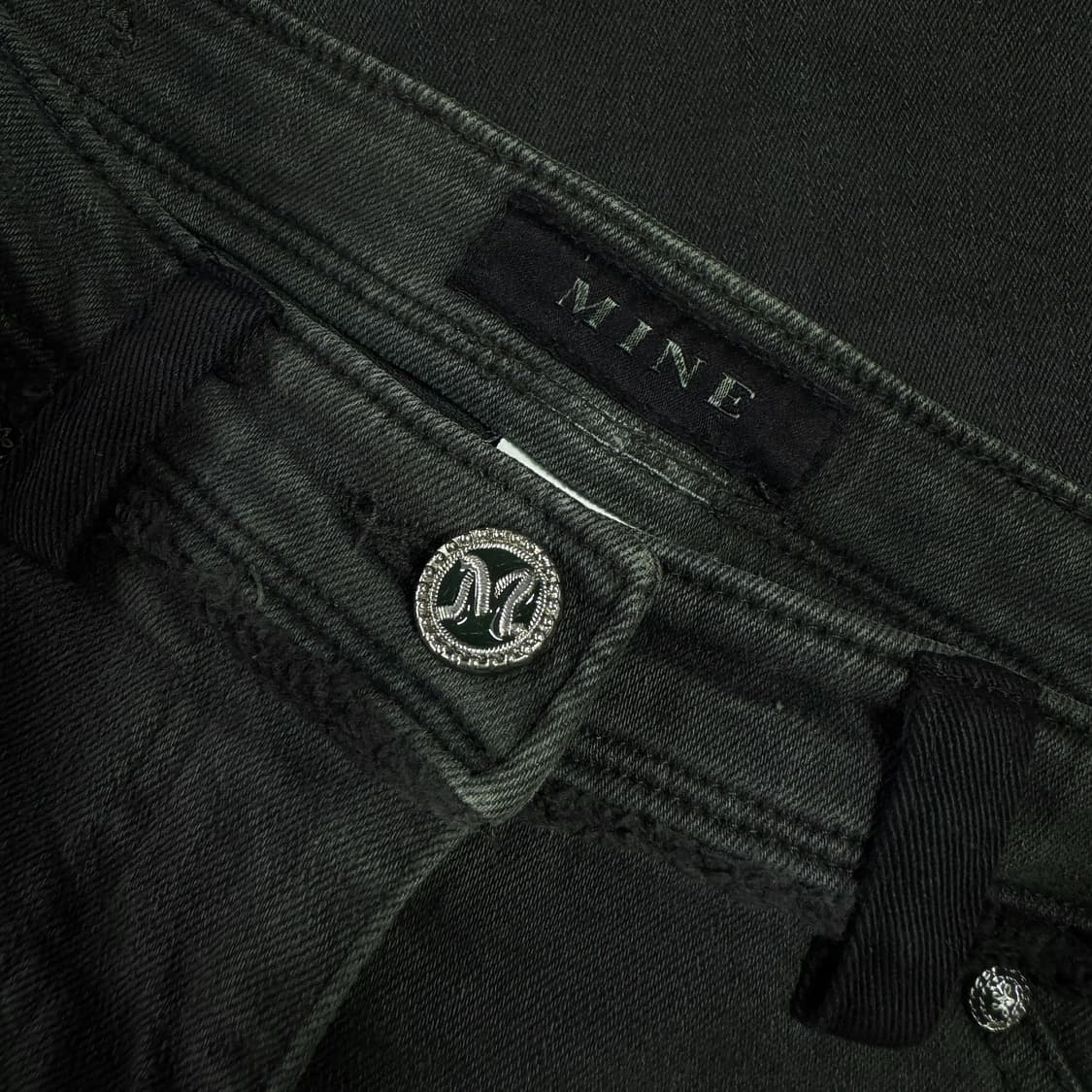 마인 MINE 다크 그린 데님 팬츠 상품이미지2
