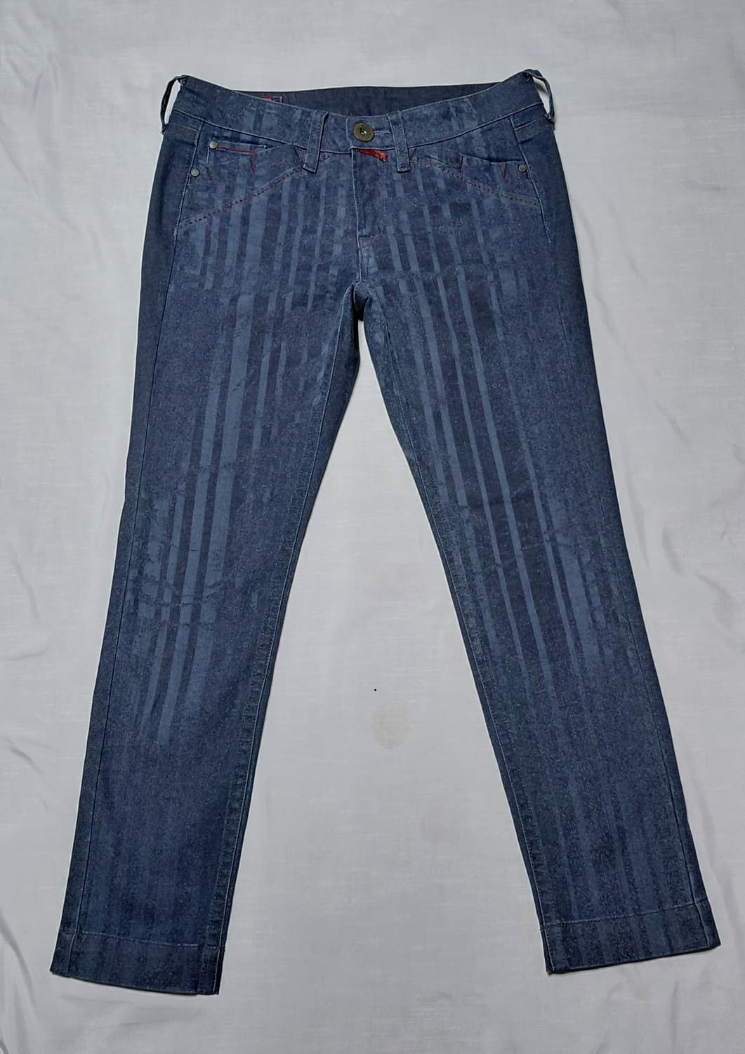 마리떼 프랑소와 저버 빈티지 스트라이프 데님 팬츠 (S) 무료배송 상품이미지1