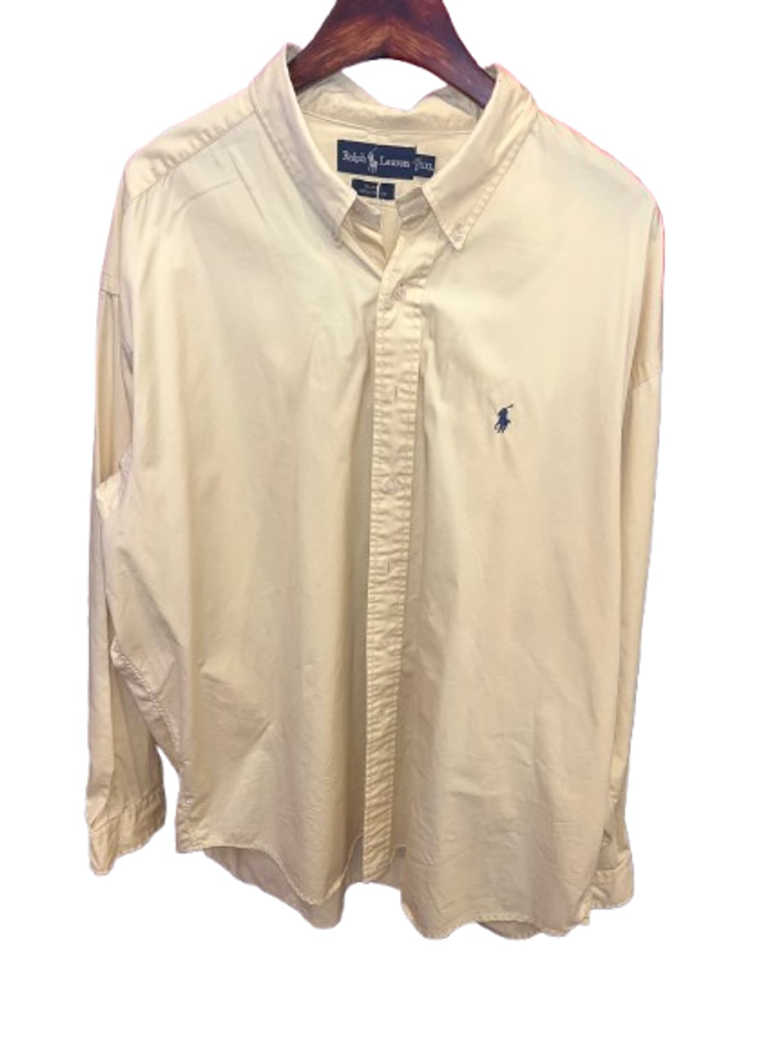 POLO RALPH LAUREN 폴로 옐로우크림 셔츠 상품이미지1