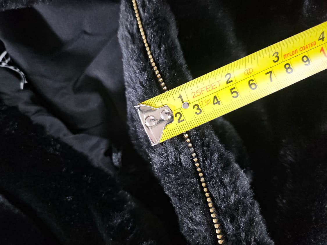 ZARA자라 페이크퍼 후두집업 자켓 L 상품이미지9