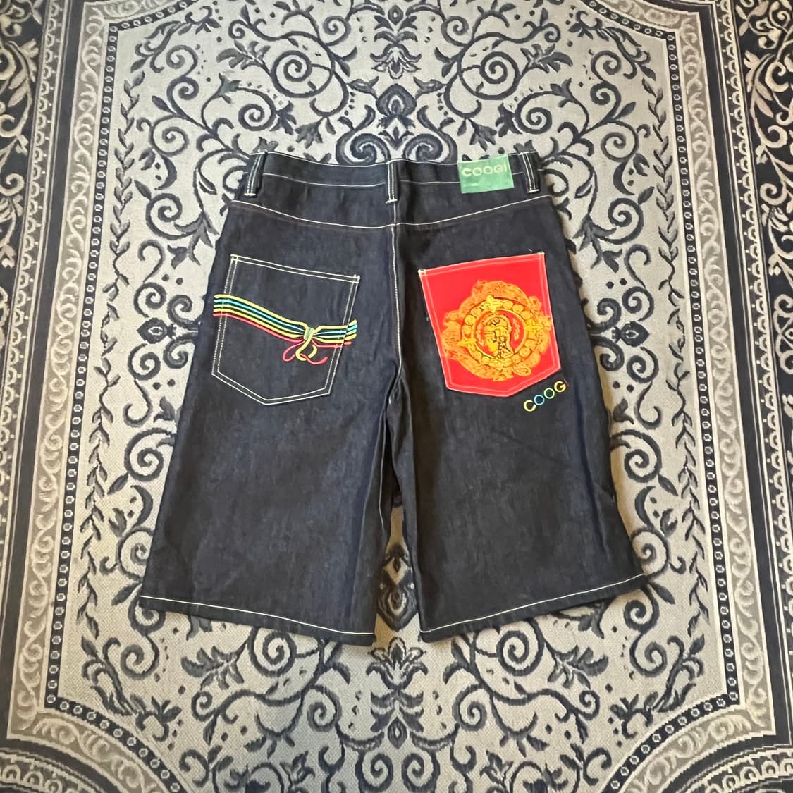 36 COOGI 데님 하프 팬츠/W2381 상품이미지1