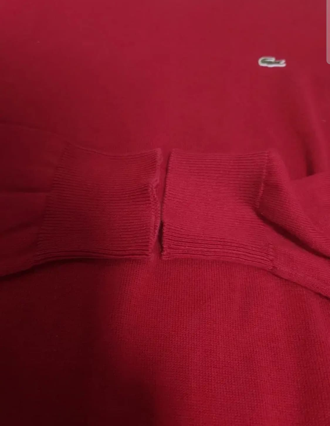 라코스테 얇은 니트티, L 상품이미지5