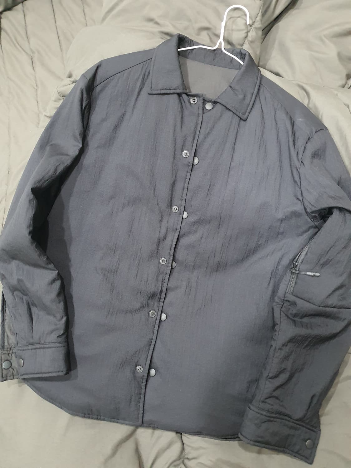 시리즈247 구스다운 경량패딩셔츠 상품이미지2