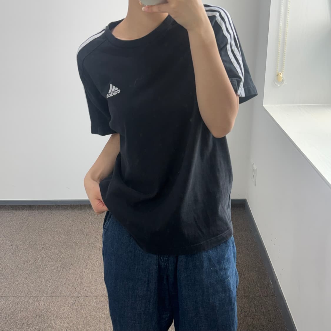 Adidas 아디다스 트랙탑 블랙 반팔   상품이미지2